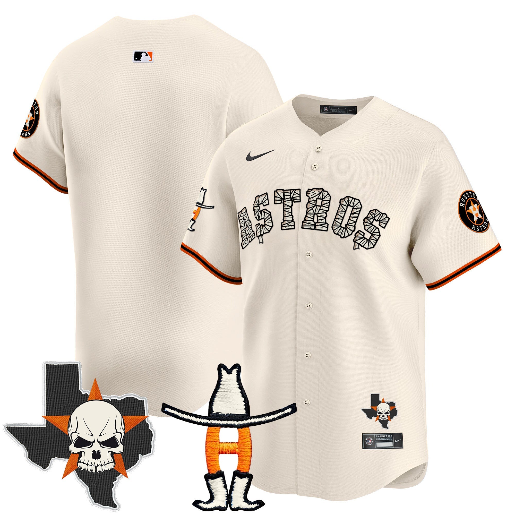 Men’s Houston Halloween Vapor Premier Limited Jersey