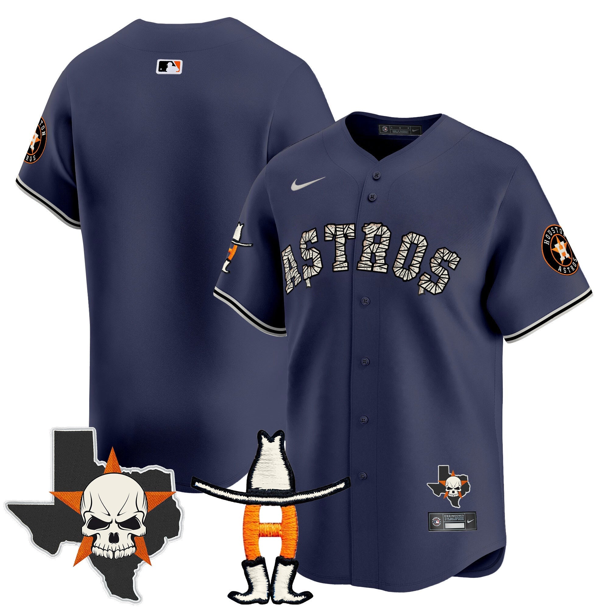 Men’s Houston Halloween Vapor Premier Limited Jersey