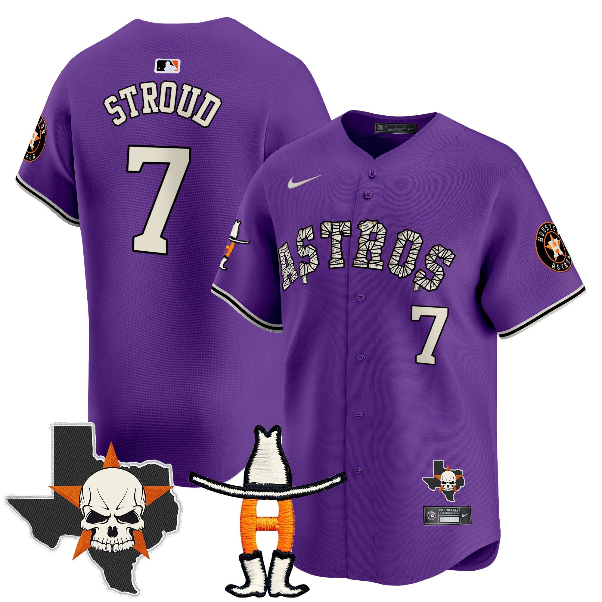 Men’s Houston Halloween Vapor Premier Limited Jersey