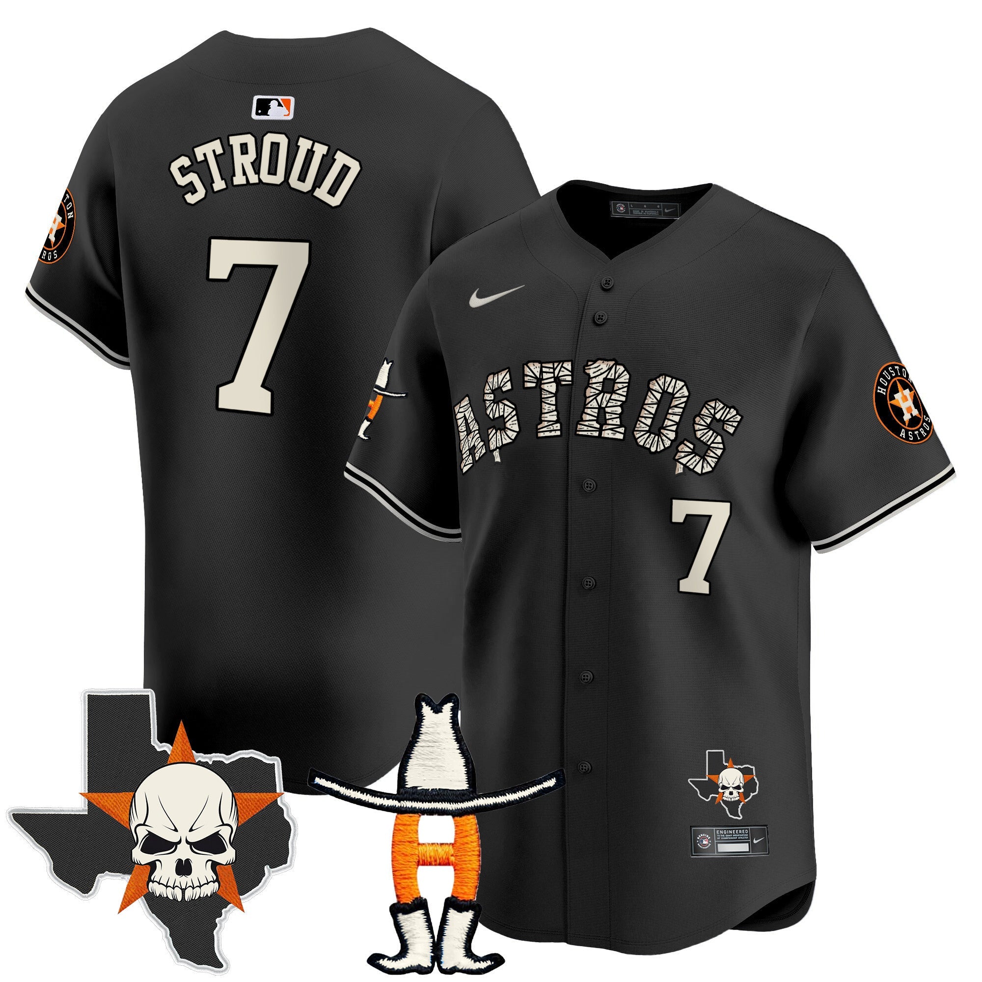 Men’s Houston Halloween Vapor Premier Limited Jersey
