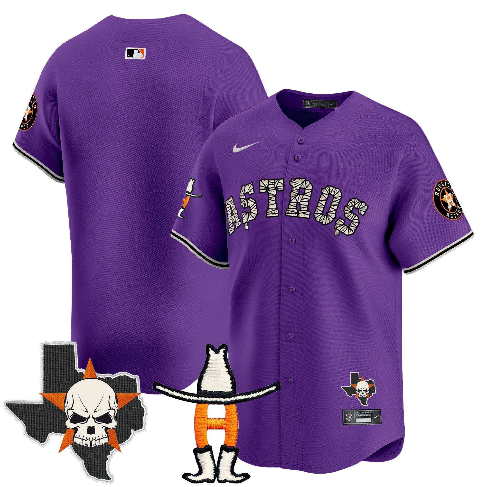 Men’s Houston Halloween Vapor Premier Limited Jersey