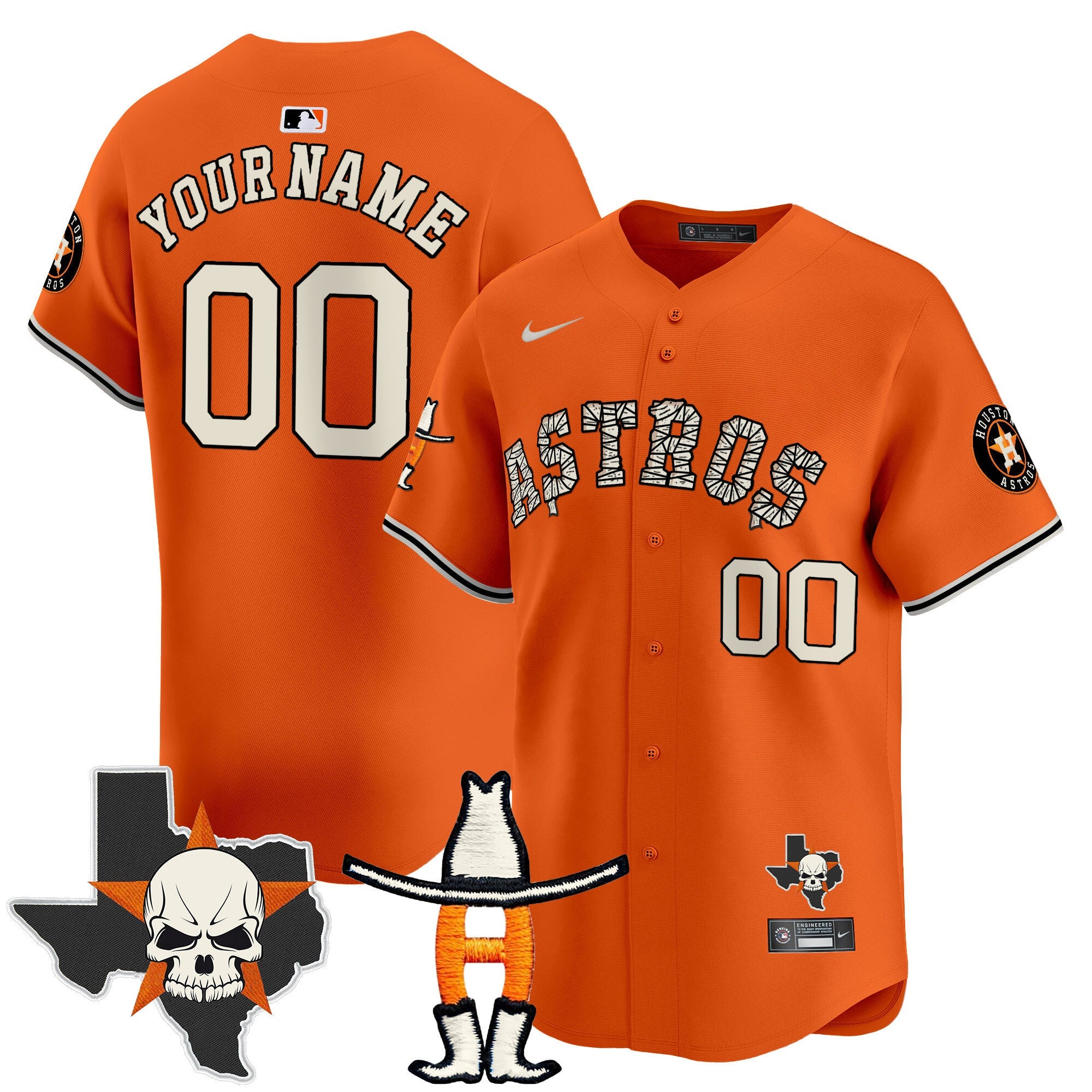Houston Halloween Vapor Premier Limited Custom Jersey