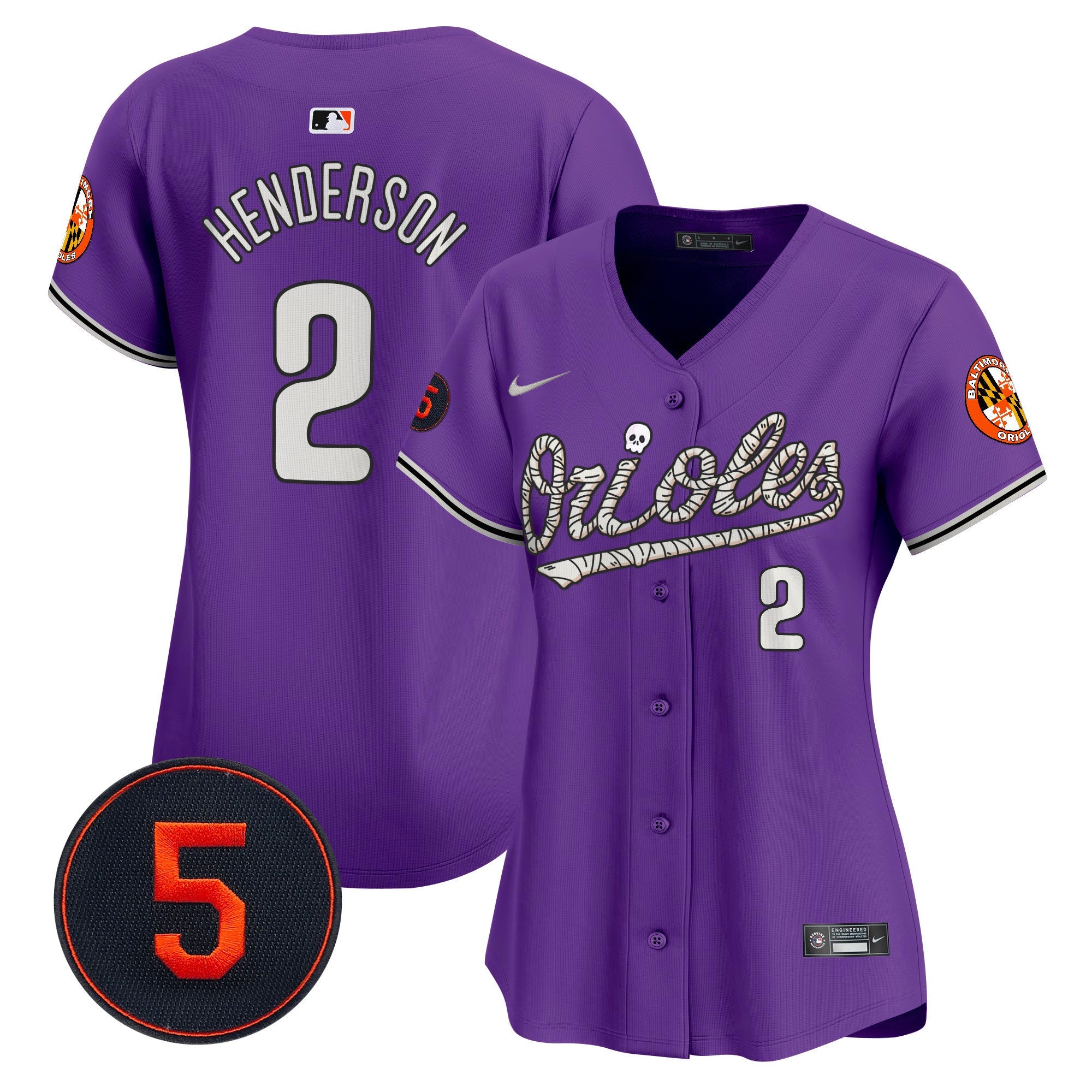 Women’s Baltimore Halloween Vapor Premier Limited Jersey