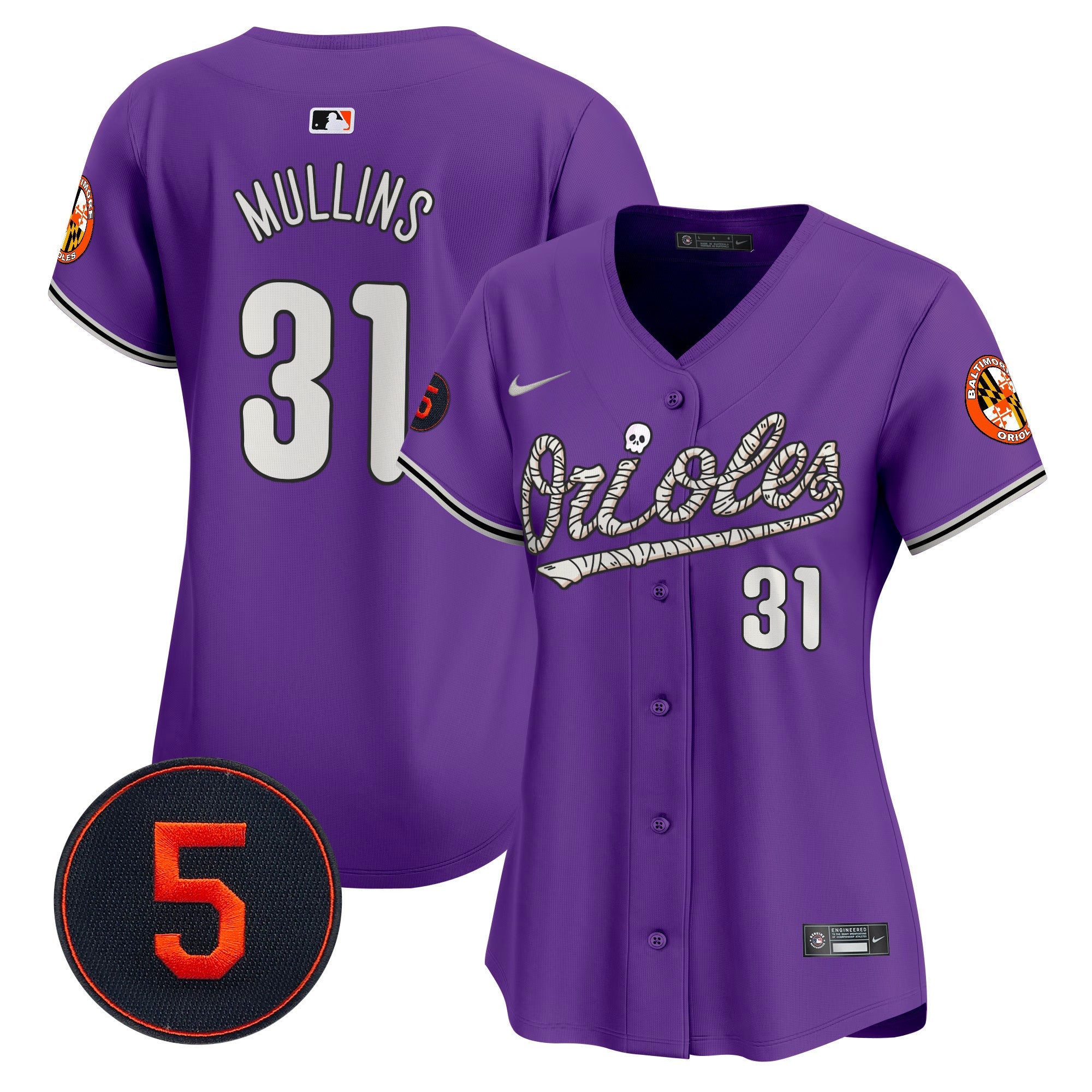 Women’s Baltimore Halloween Vapor Premier Limited Jersey