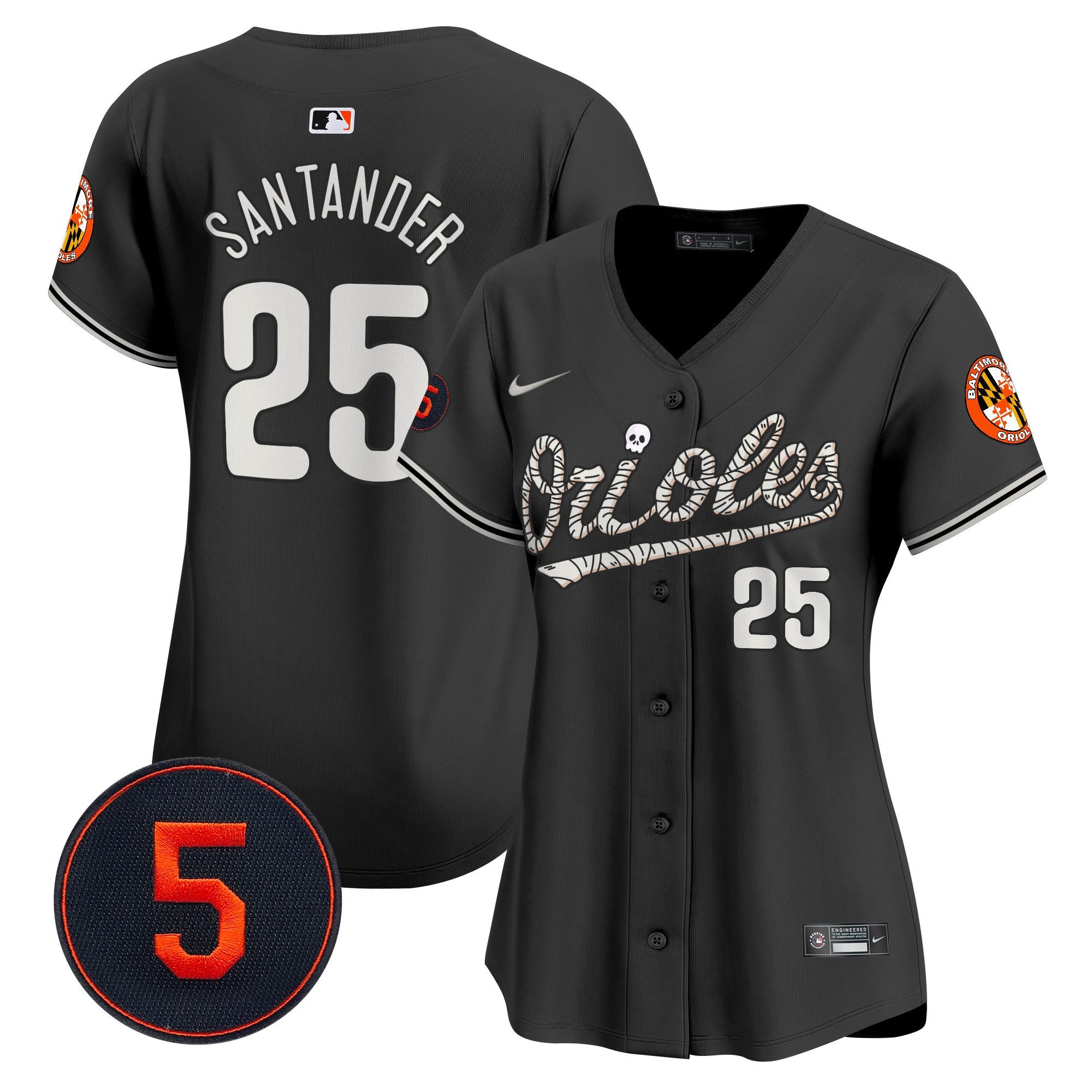 Women’s Baltimore Halloween Vapor Premier Limited Jersey