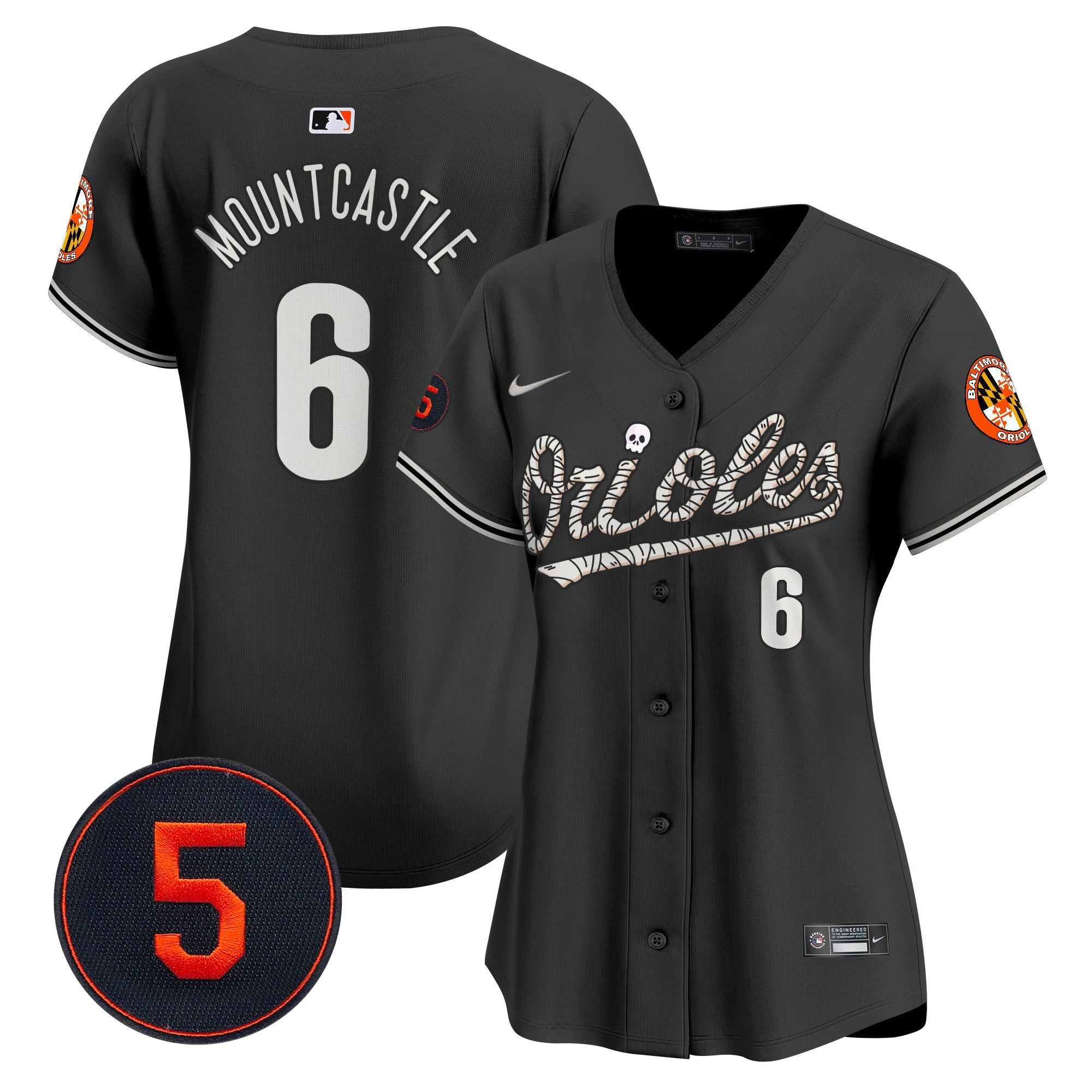 Women’s Baltimore Halloween Vapor Premier Limited Jersey