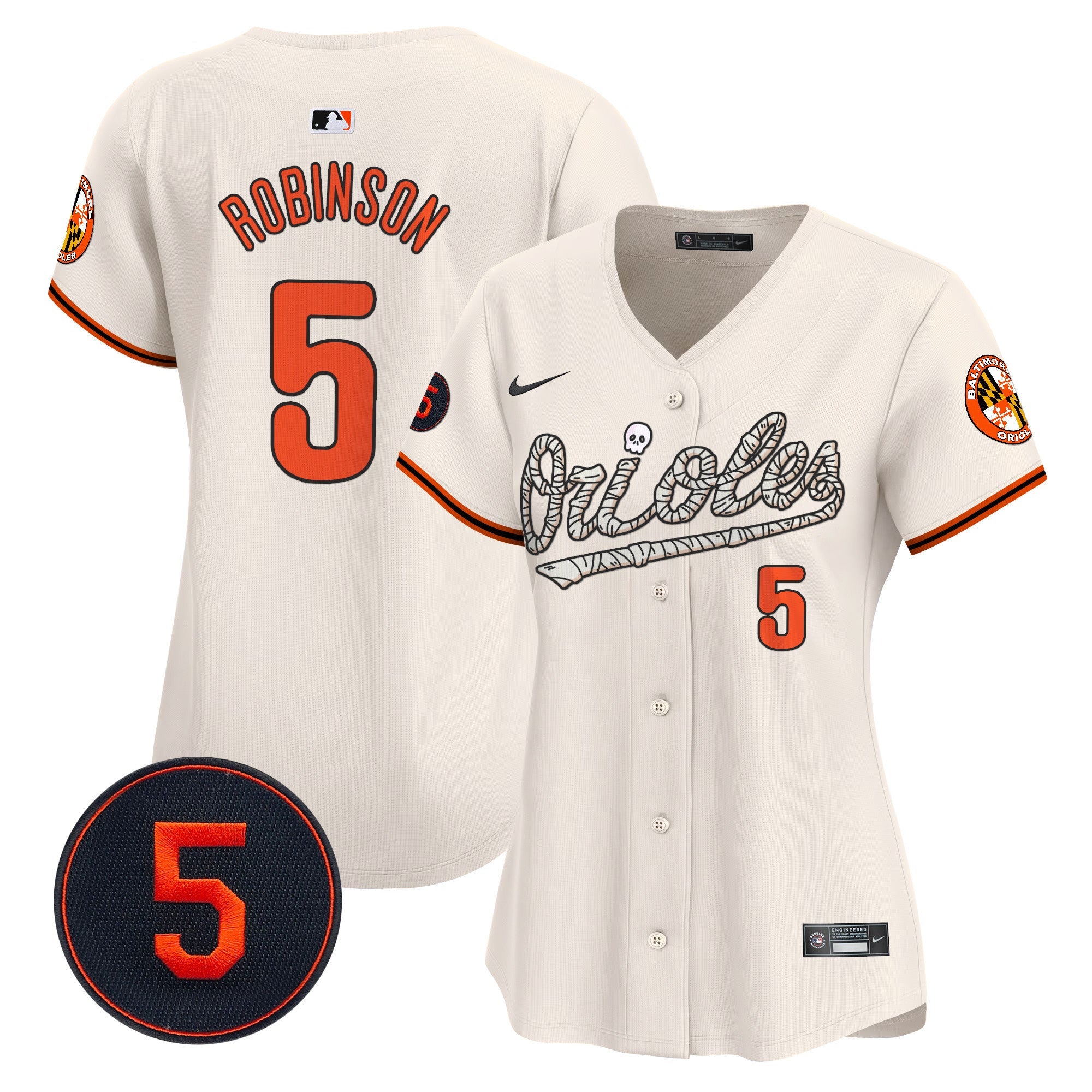 Women’s Baltimore Halloween Vapor Premier Limited Jersey