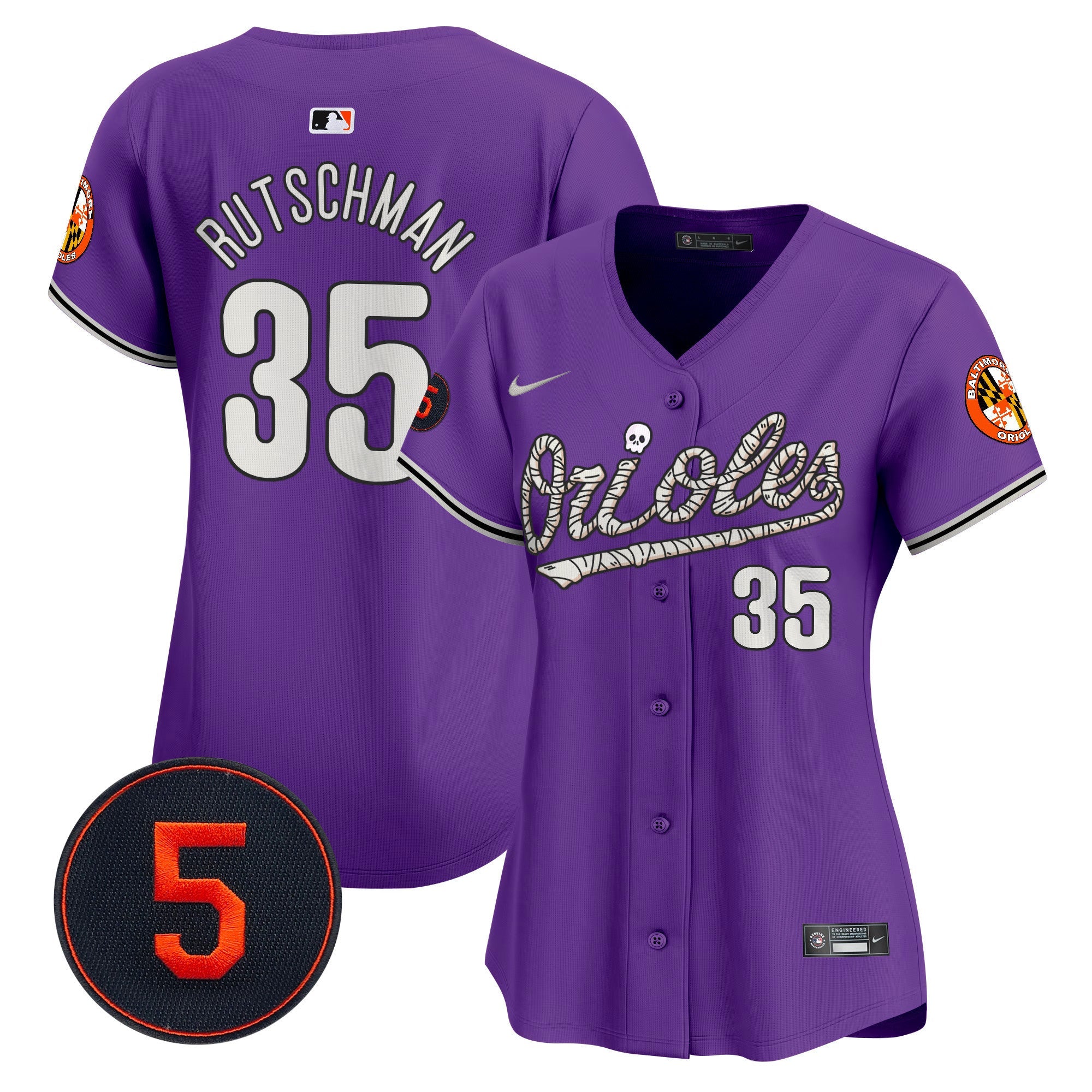 Women’s Baltimore Halloween Vapor Premier Limited Jersey