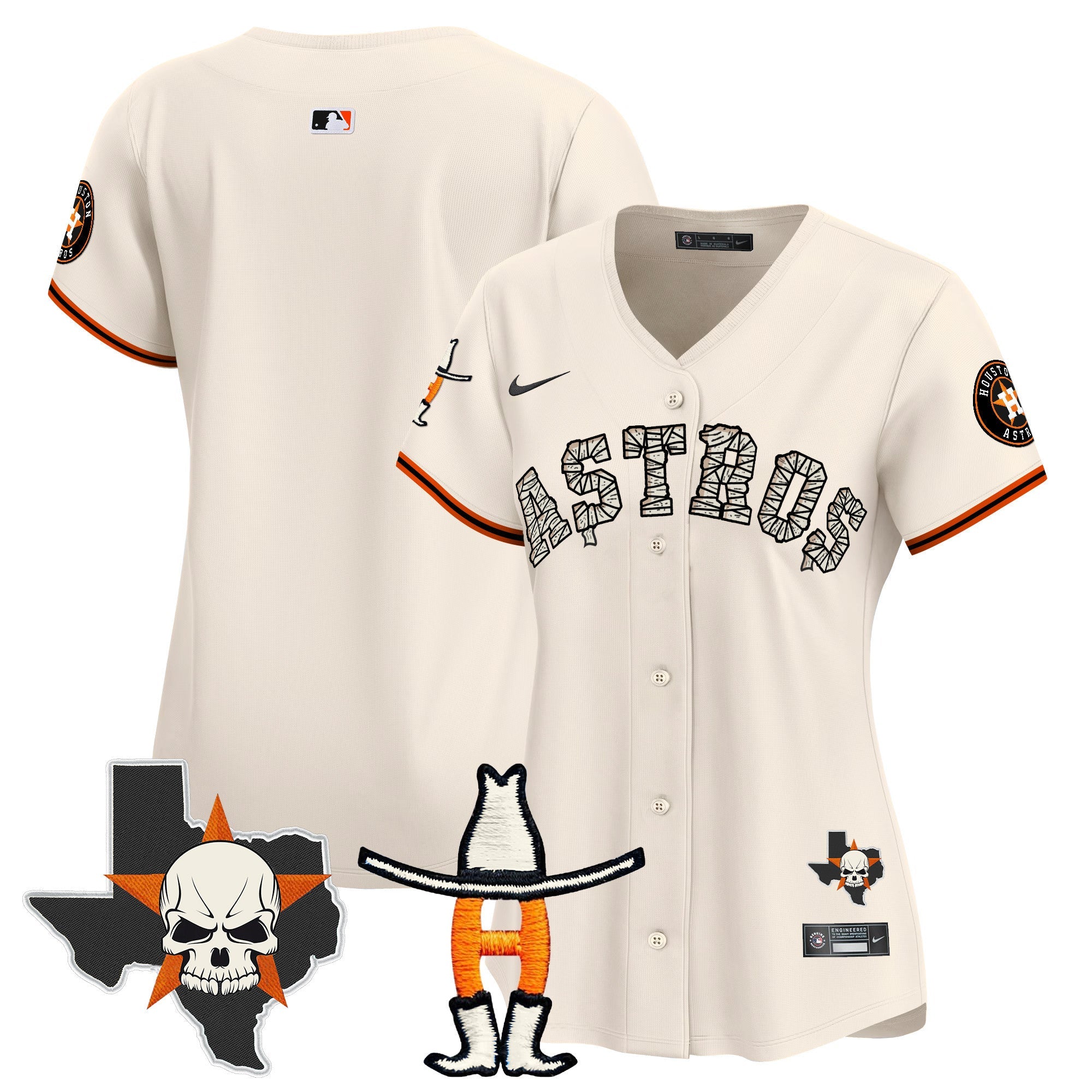 Women’s Houston Halloween Vapor Premier Limited Jersey