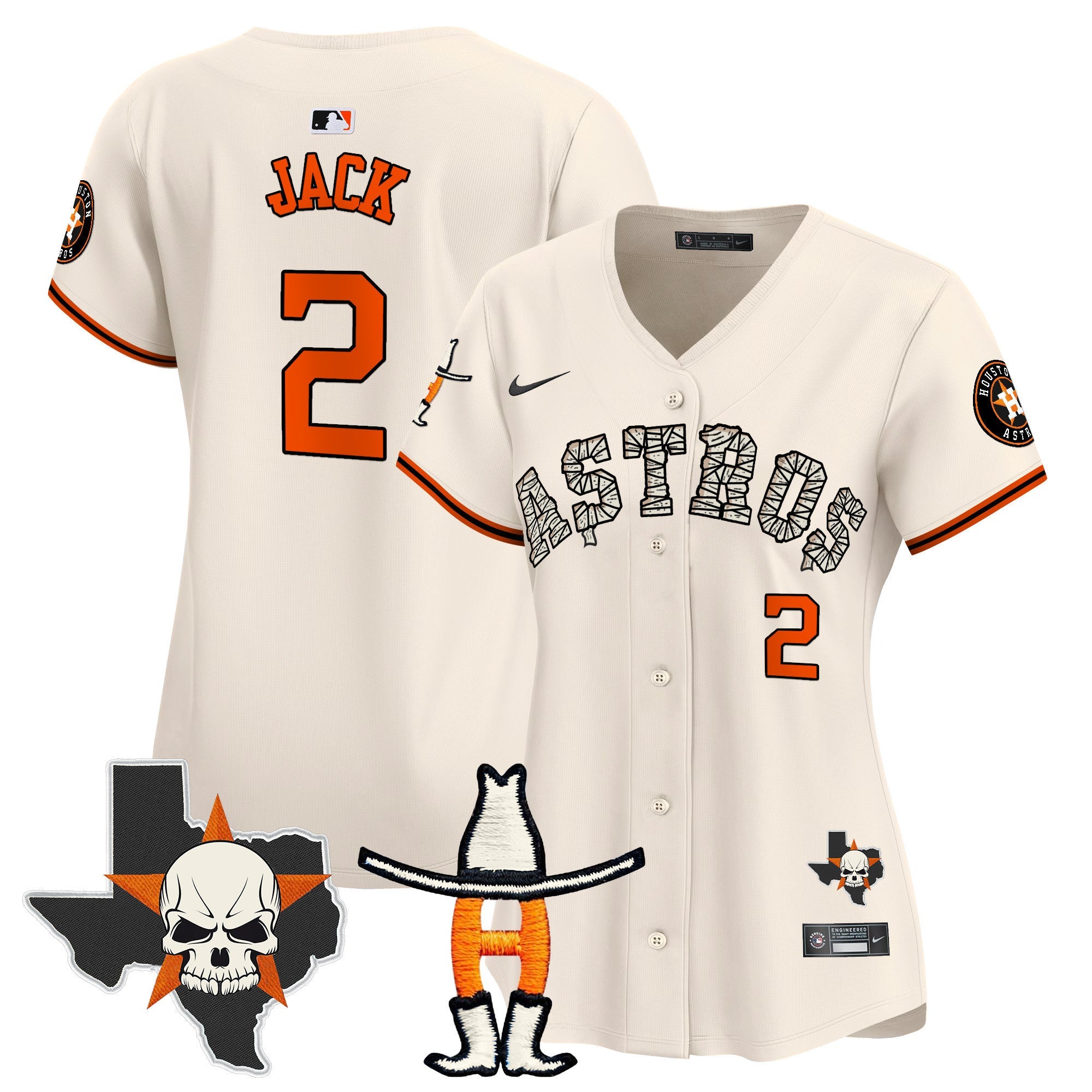 Women’s Houston Halloween Vapor Premier Limited Jersey