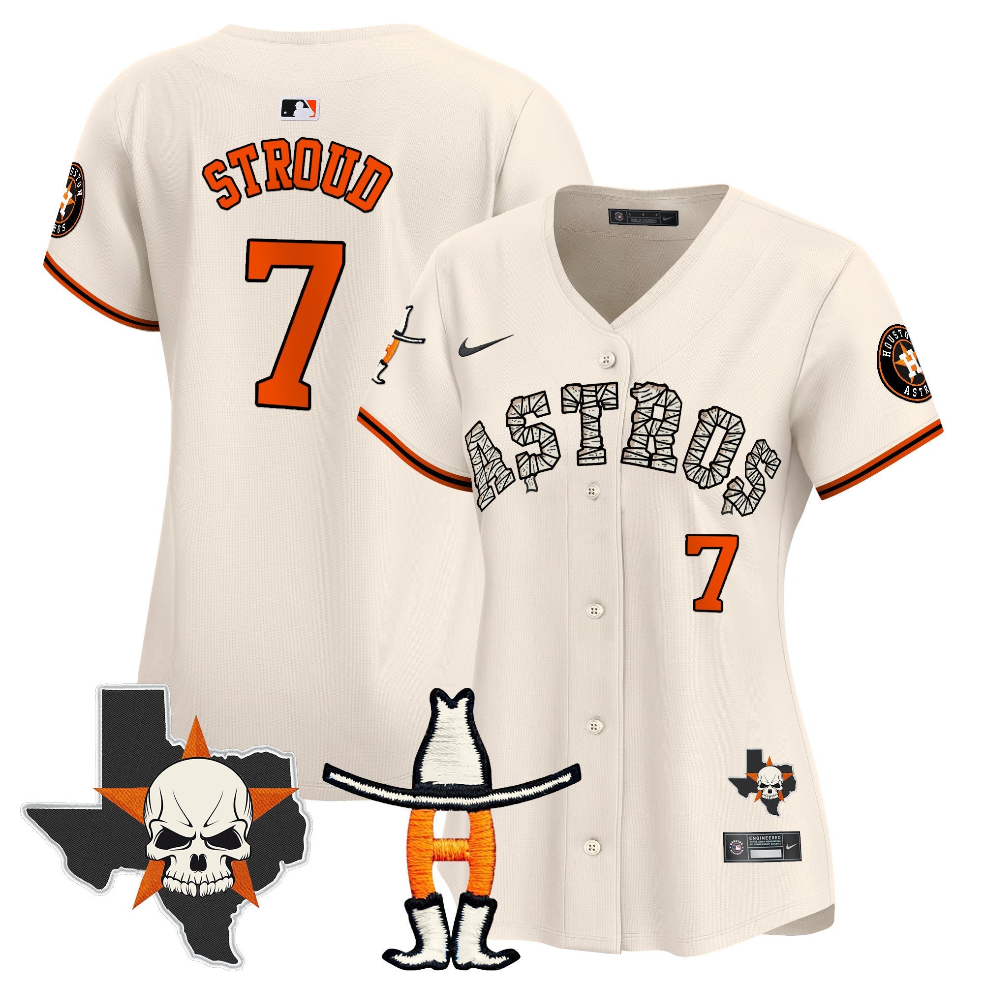 Women’s Houston Halloween Vapor Premier Limited Jersey