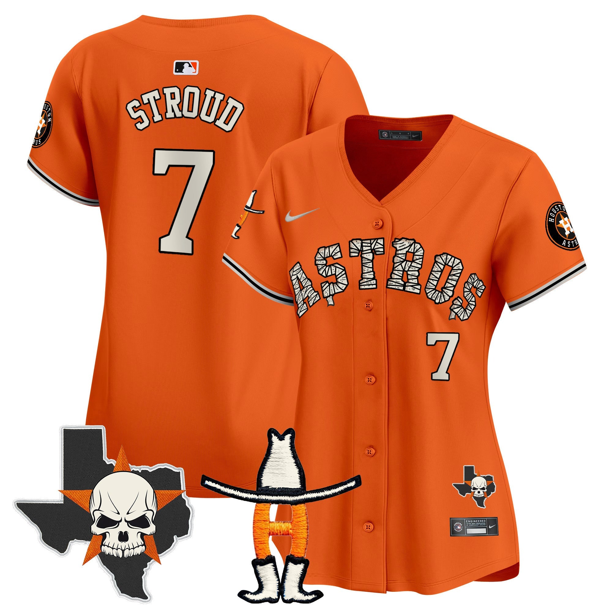 Women’s Houston Halloween Vapor Premier Limited Jersey