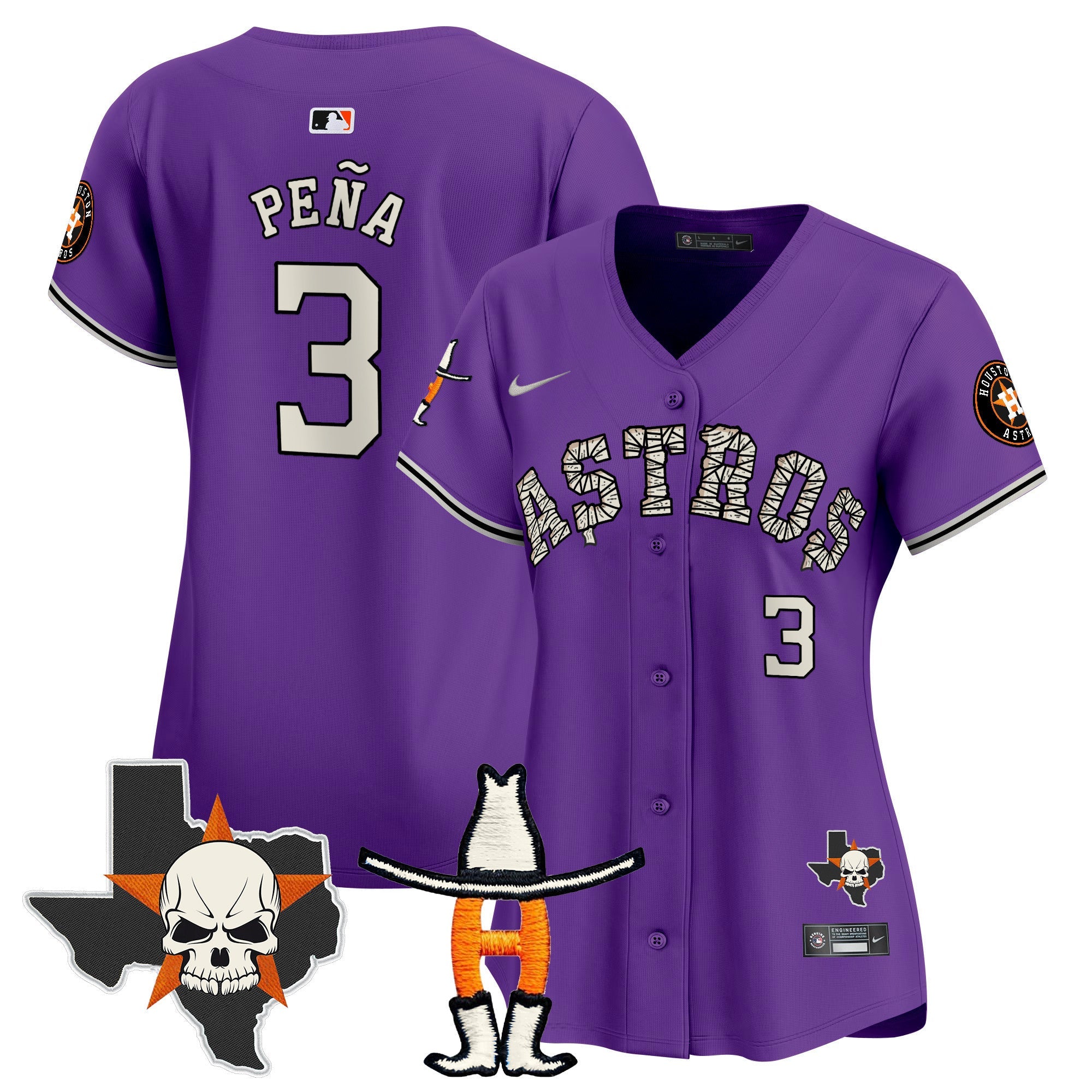Women’s Houston Halloween Vapor Premier Limited Jersey