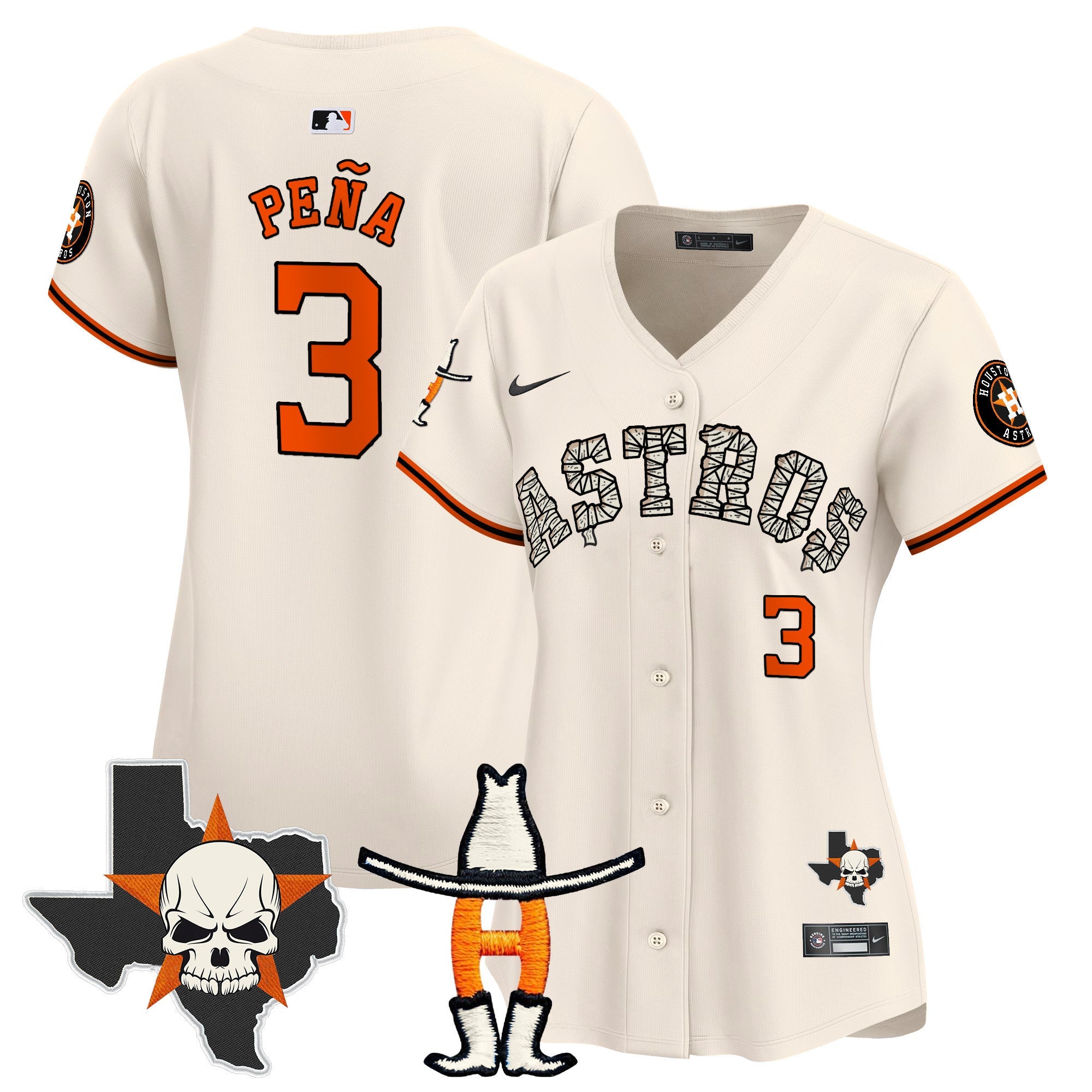 Women’s Houston Halloween Vapor Premier Limited Jersey