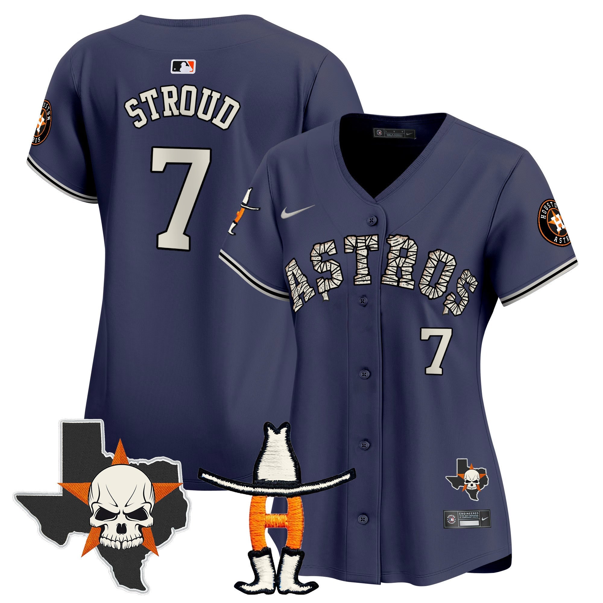 Women’s Houston Halloween Vapor Premier Limited Jersey