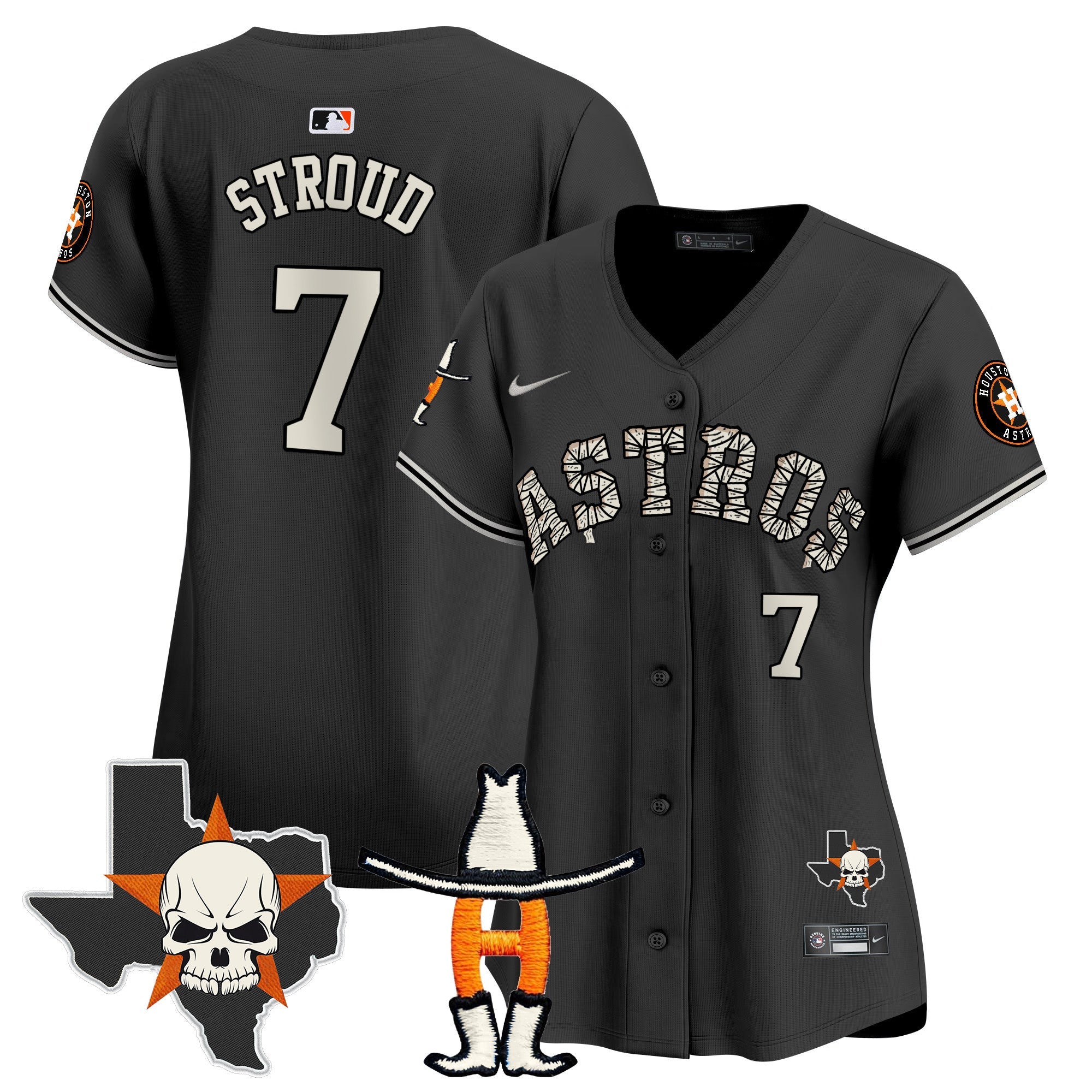Women’s Houston Halloween Vapor Premier Limited Jersey