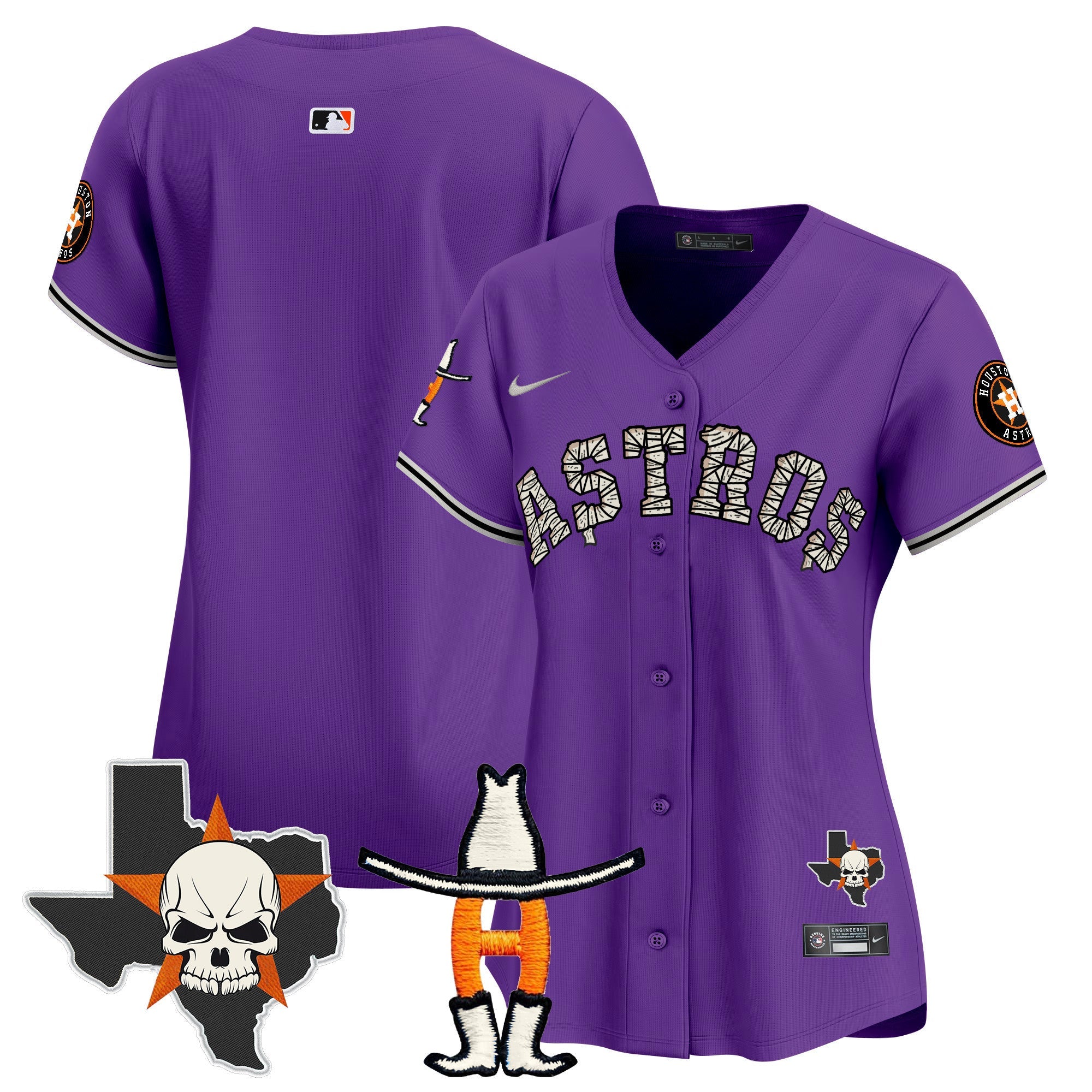 Women’s Houston Halloween Vapor Premier Limited Jersey