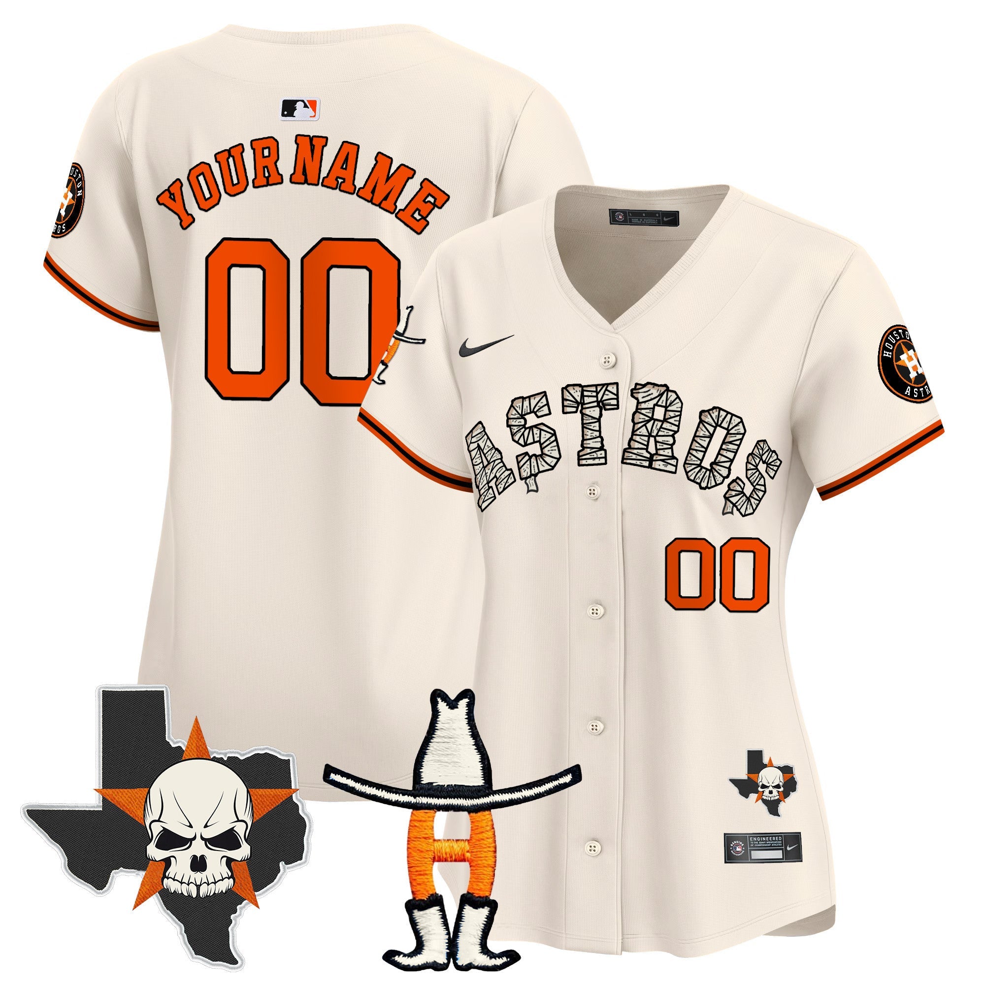 Houston Halloween Vapor Premier Limited Custom Jersey