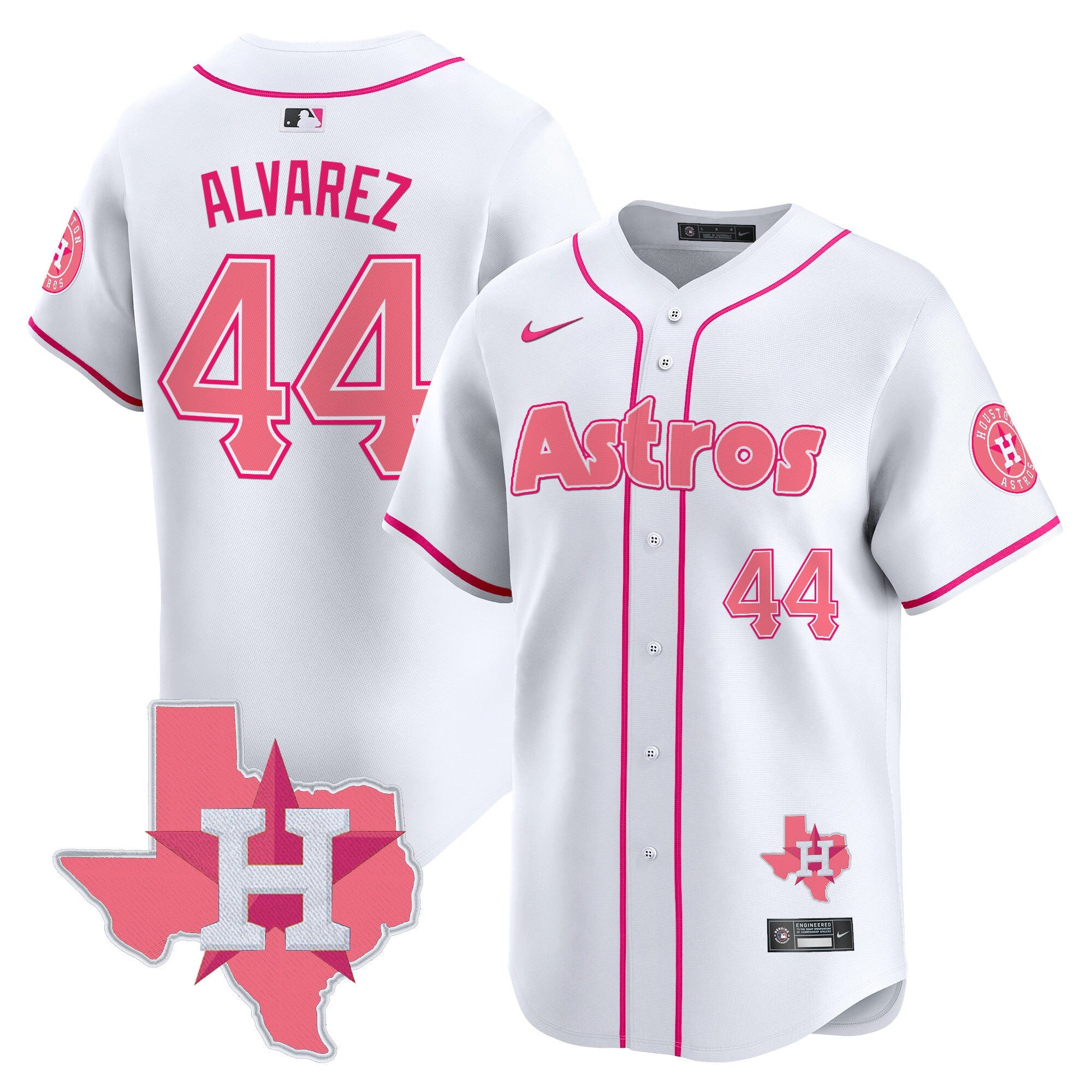 Unisex Bubblegum Pink Vapor Premier Limited Jersey V3