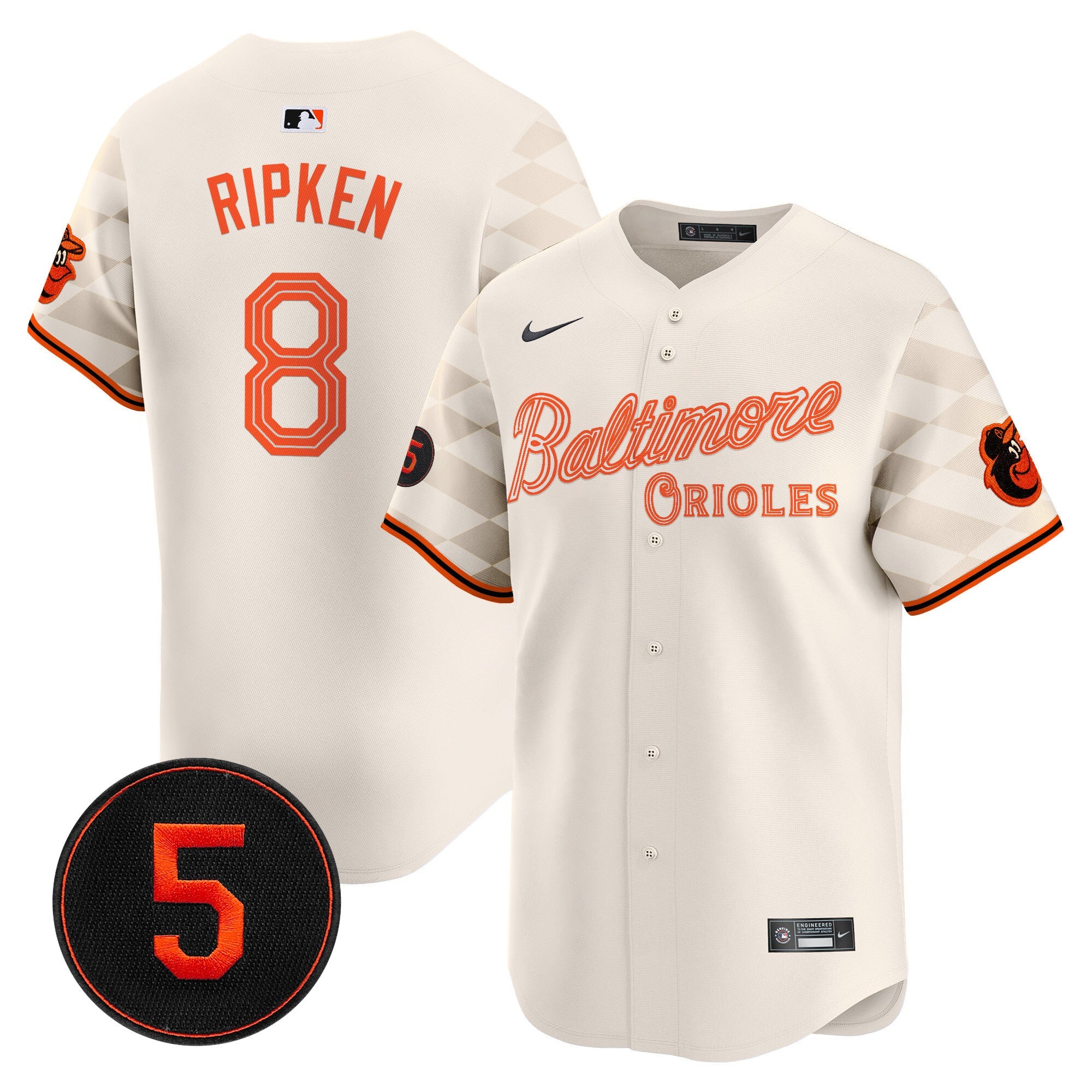 Men’s Baltimore City Light Vapor Premier Limited Jersey