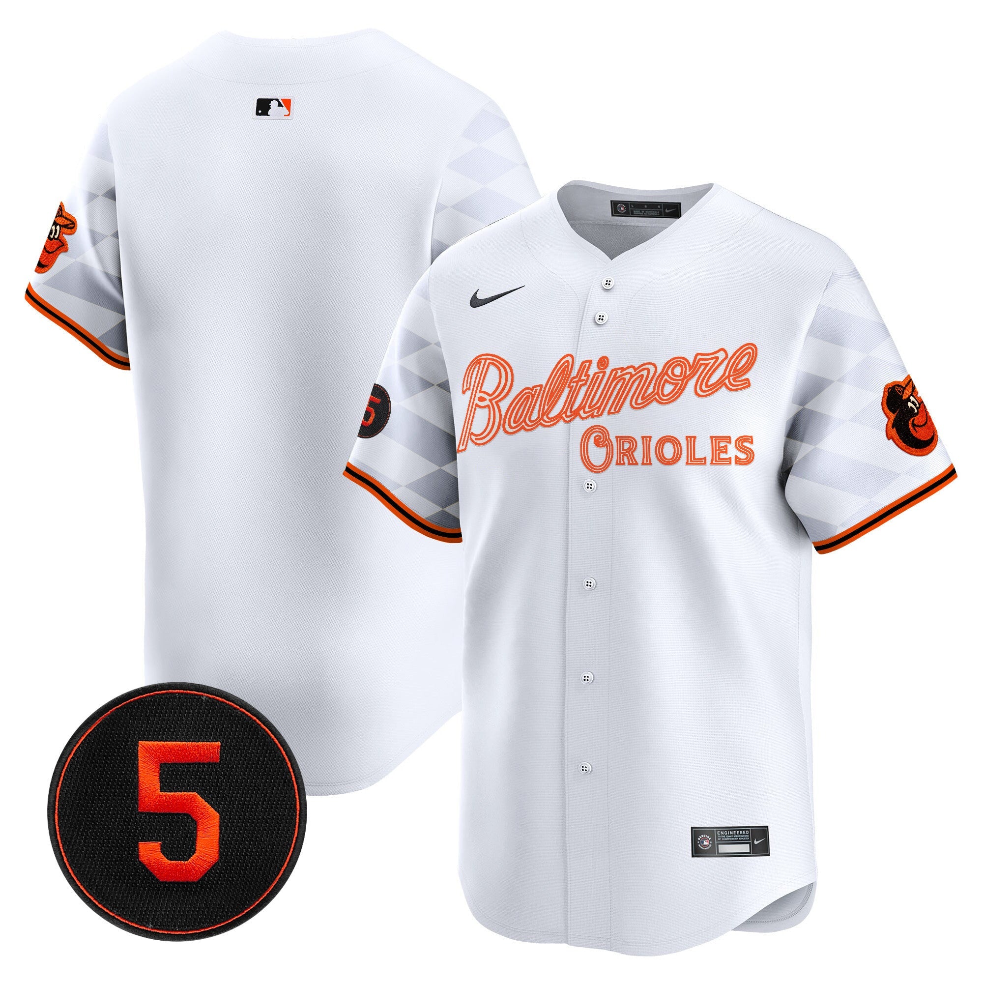 Men’s Baltimore City Light Vapor Premier Limited Jersey
