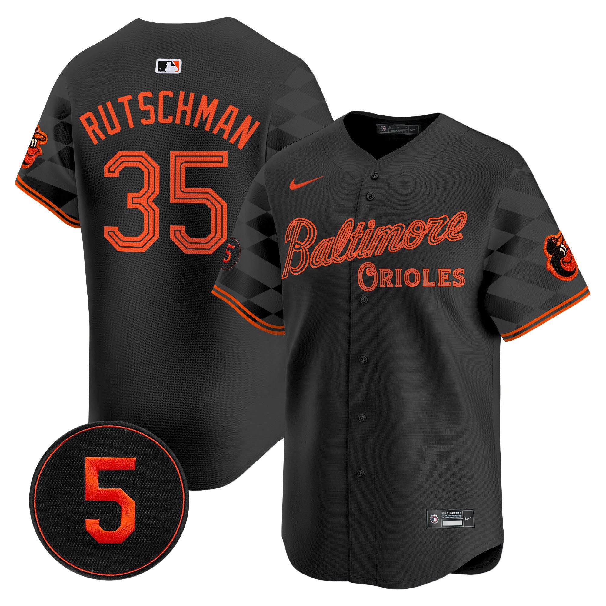 Men’s Baltimore City Light Vapor Premier Limited Jersey