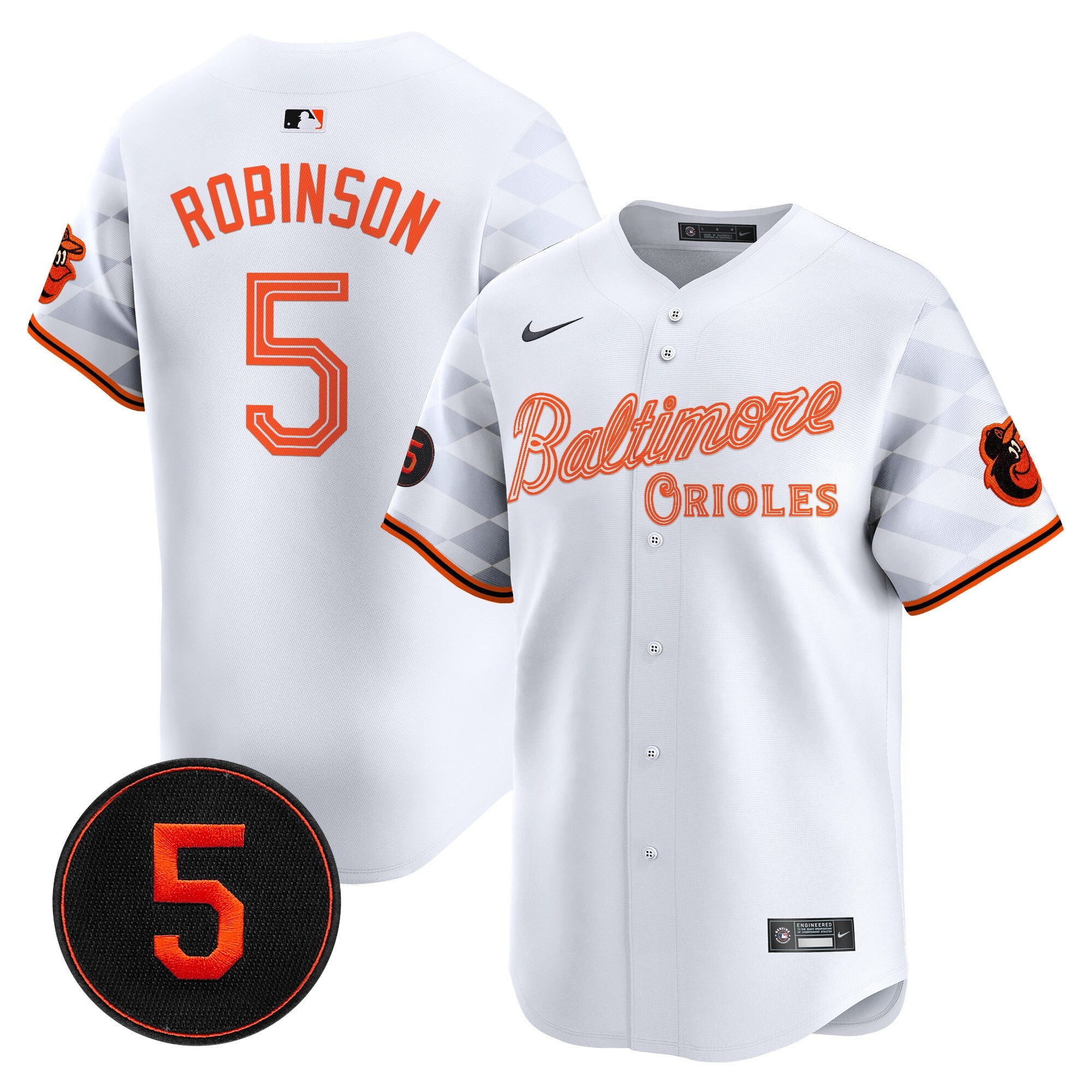 Men’s Baltimore City Light Vapor Premier Limited Jersey