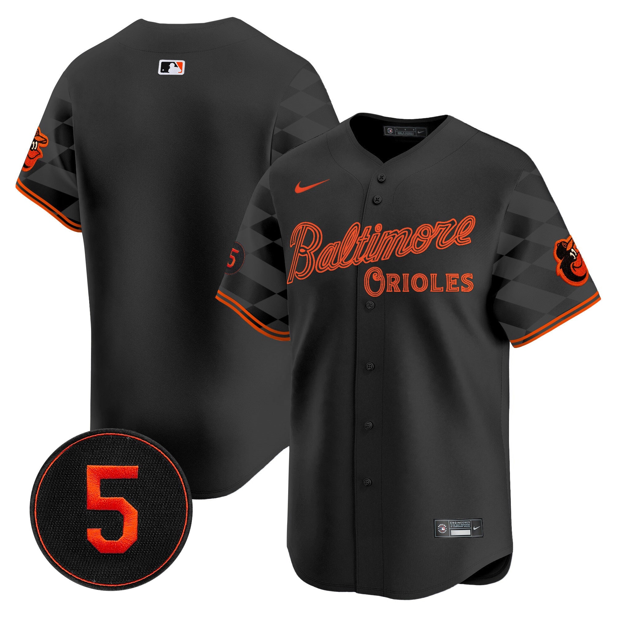 Men’s Baltimore City Light Vapor Premier Limited Jersey