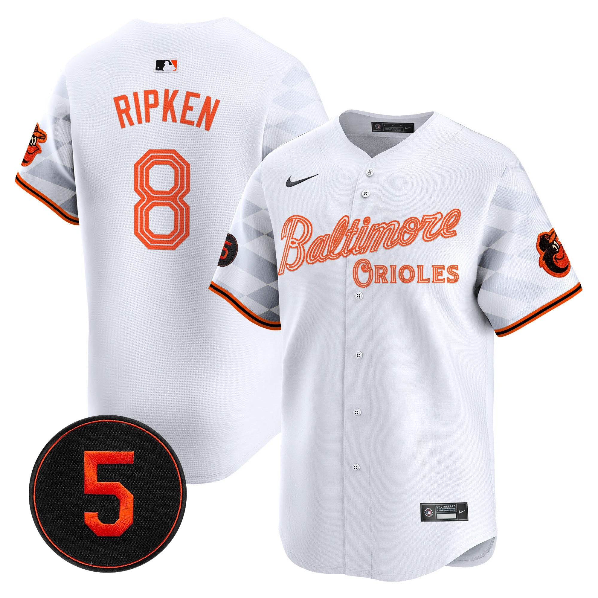 Men’s Baltimore City Light Vapor Premier Limited Jersey