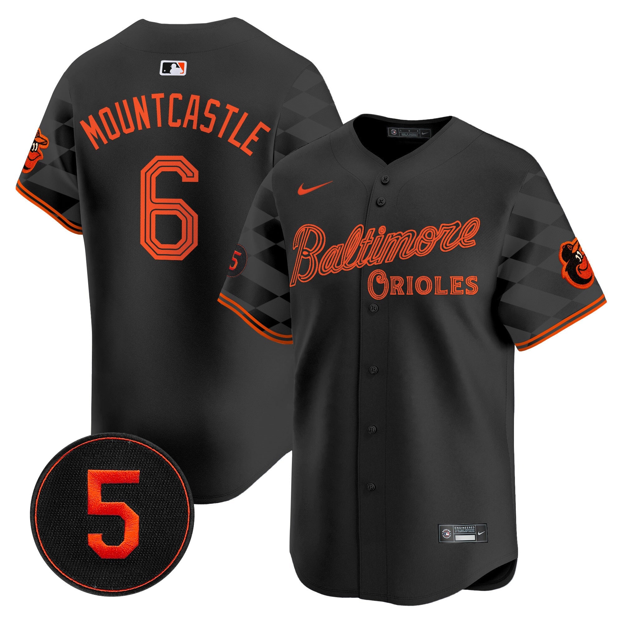 Men’s Baltimore City Light Vapor Premier Limited Jersey