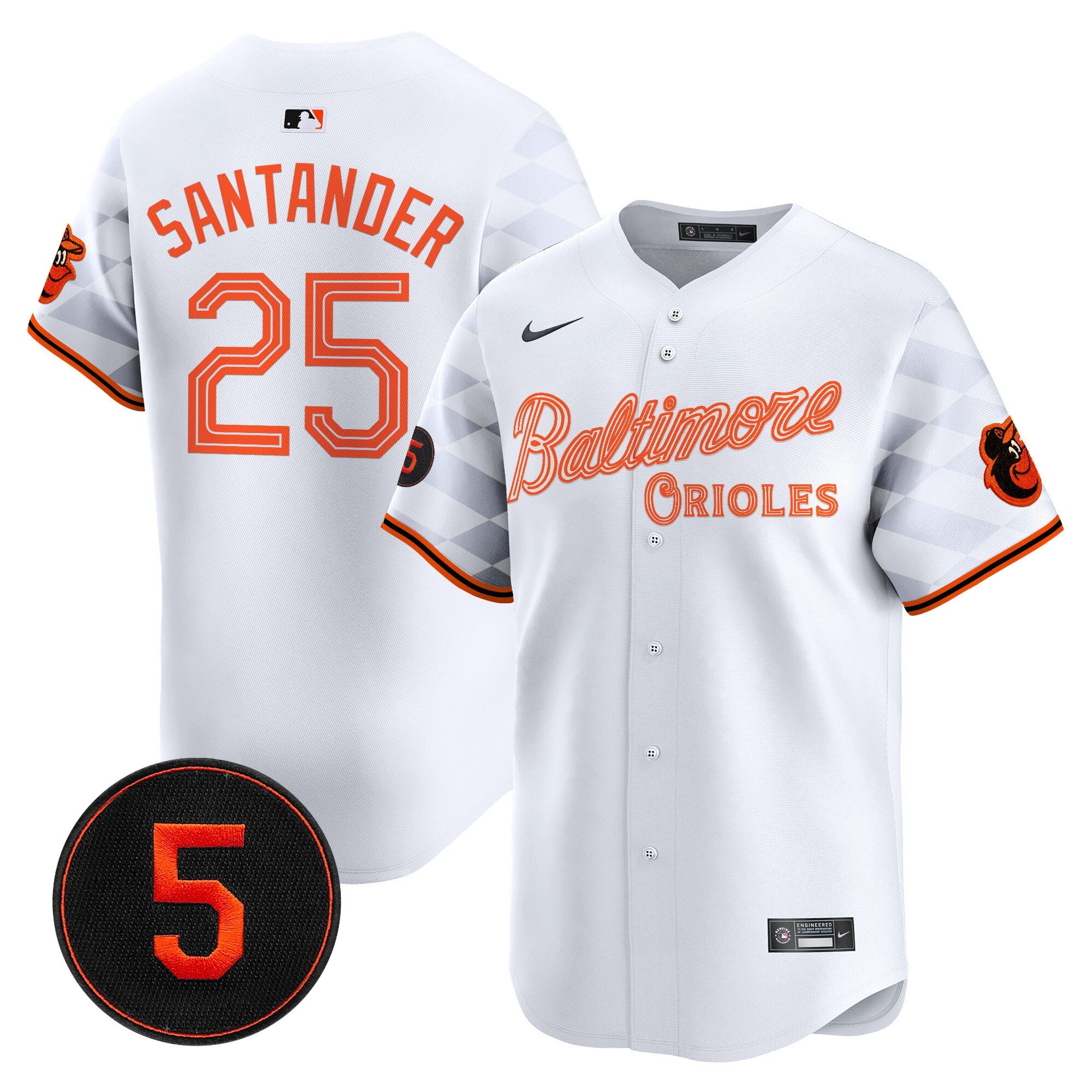 Men’s Baltimore City Light Vapor Premier Limited Jersey