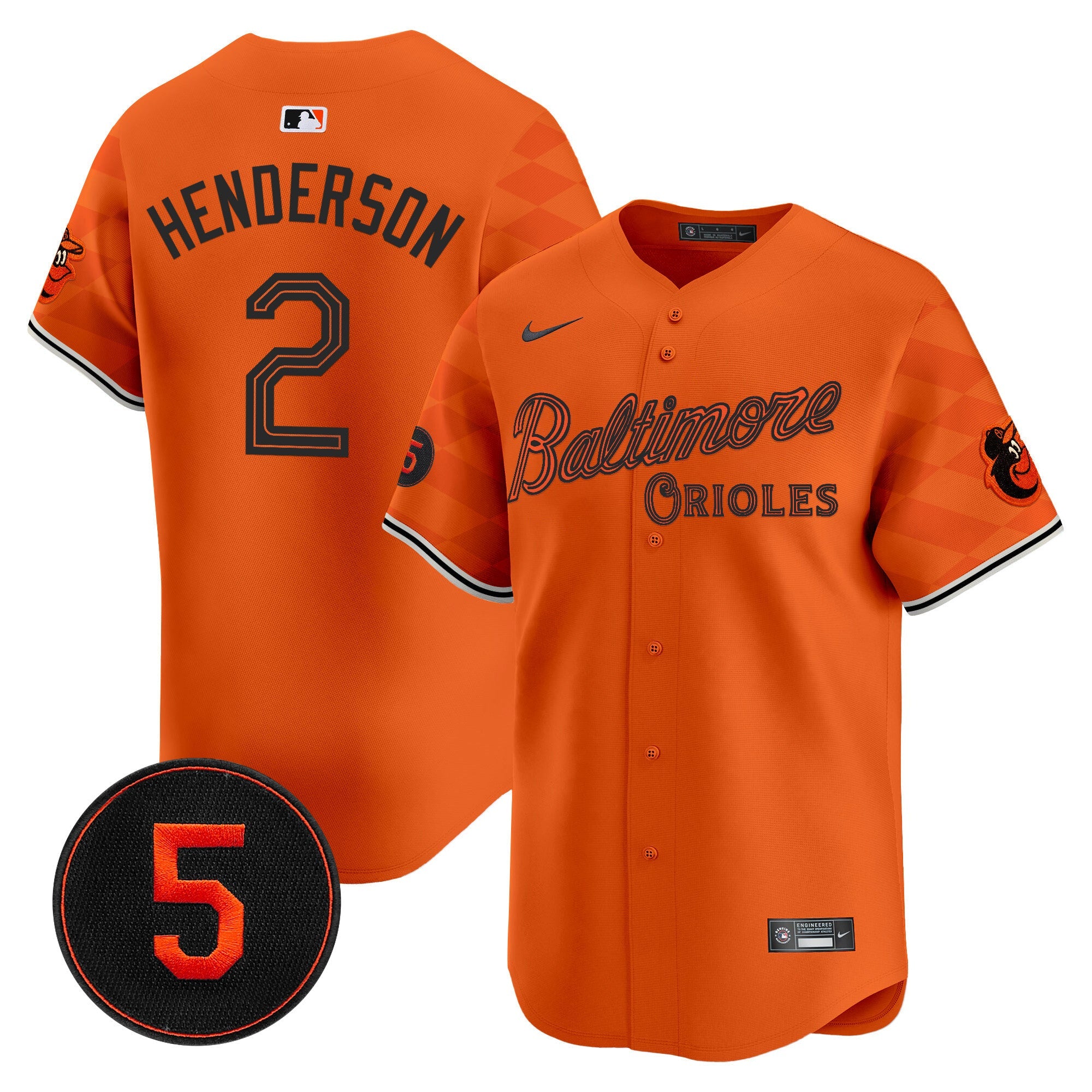Men’s Baltimore City Light Vapor Premier Limited Jersey