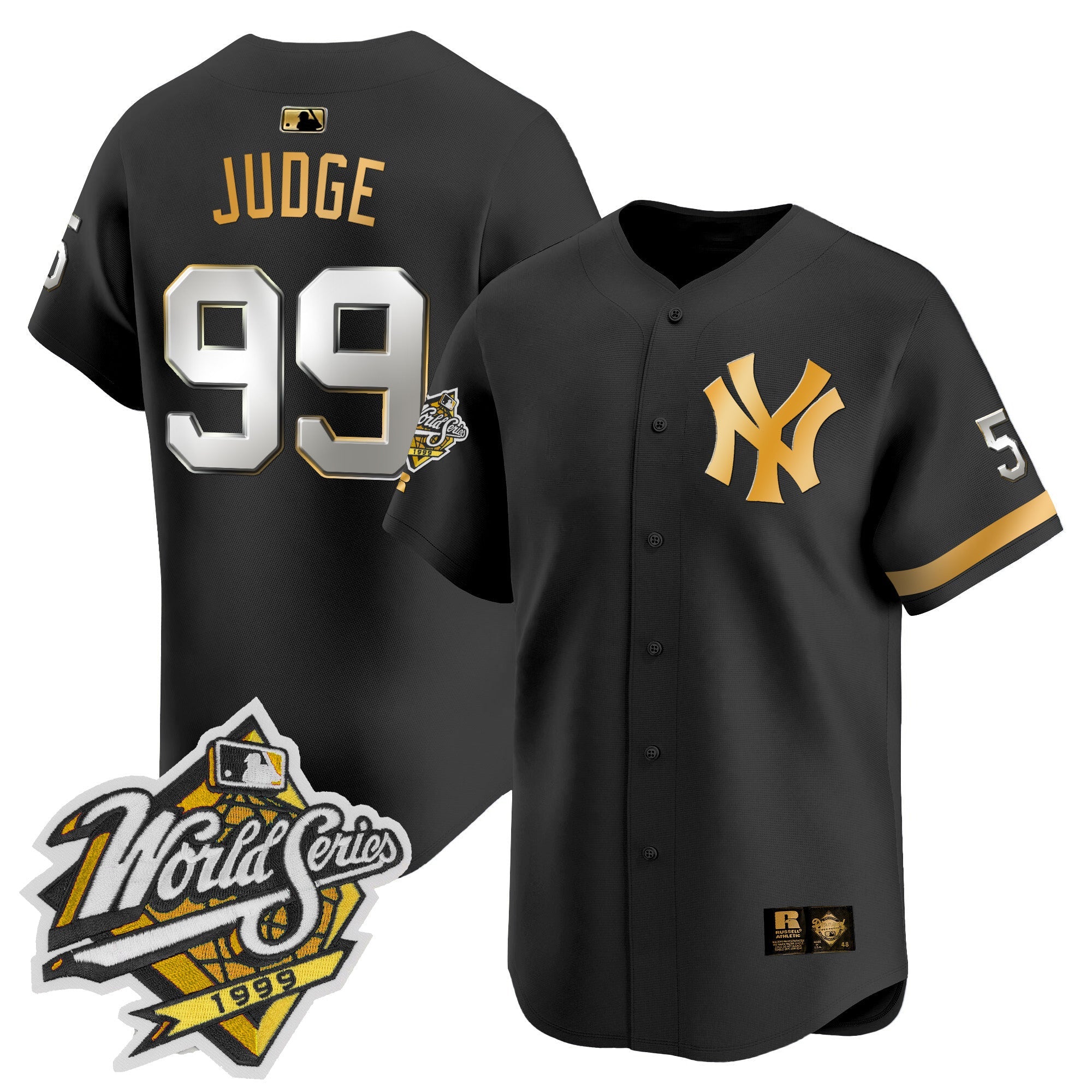 Men’s 1999 Throwback Joe DiMaggio Patch Vapor Premier Limited Jersey