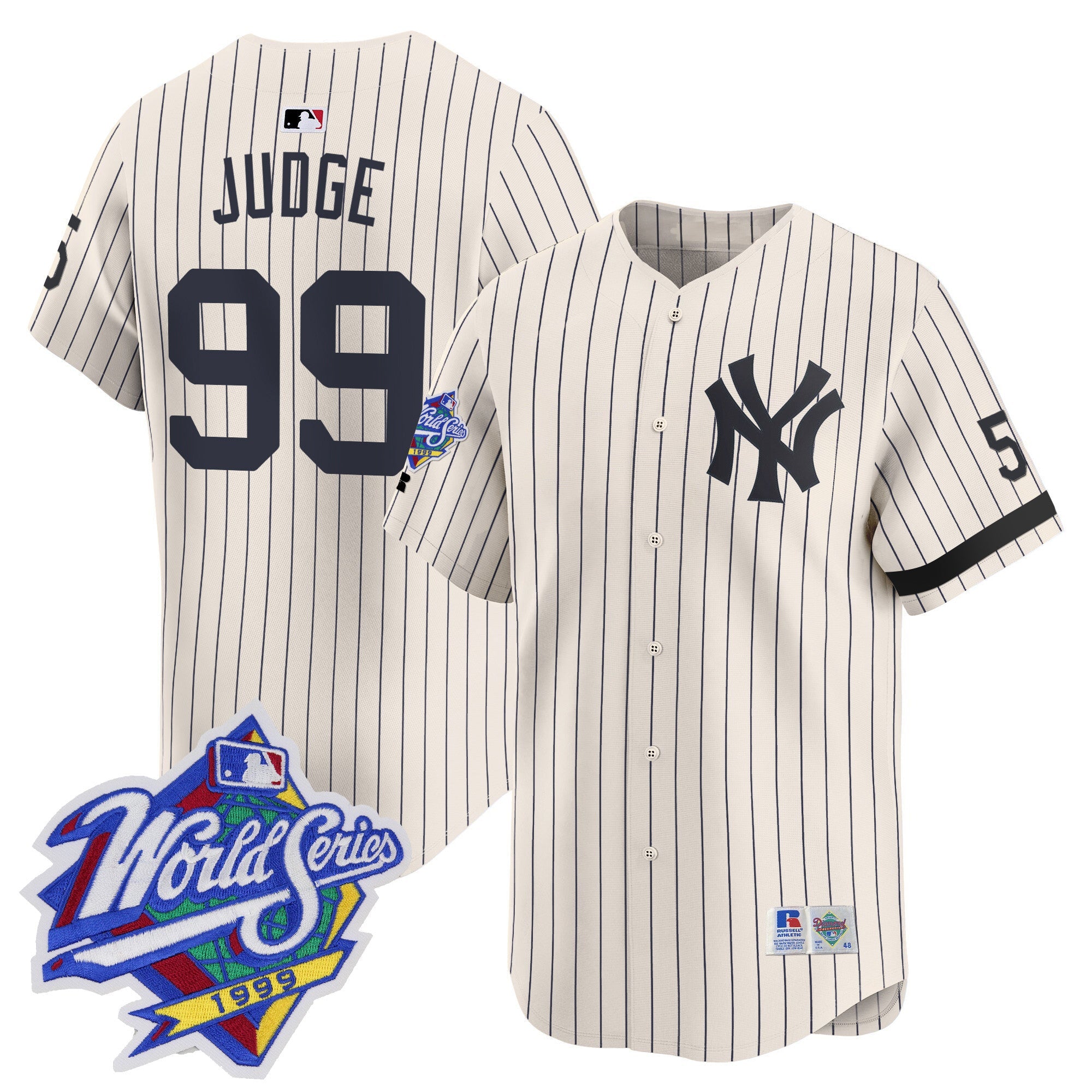 Men’s 1999 Throwback Joe DiMaggio Patch Vapor Premier Limited Jersey
