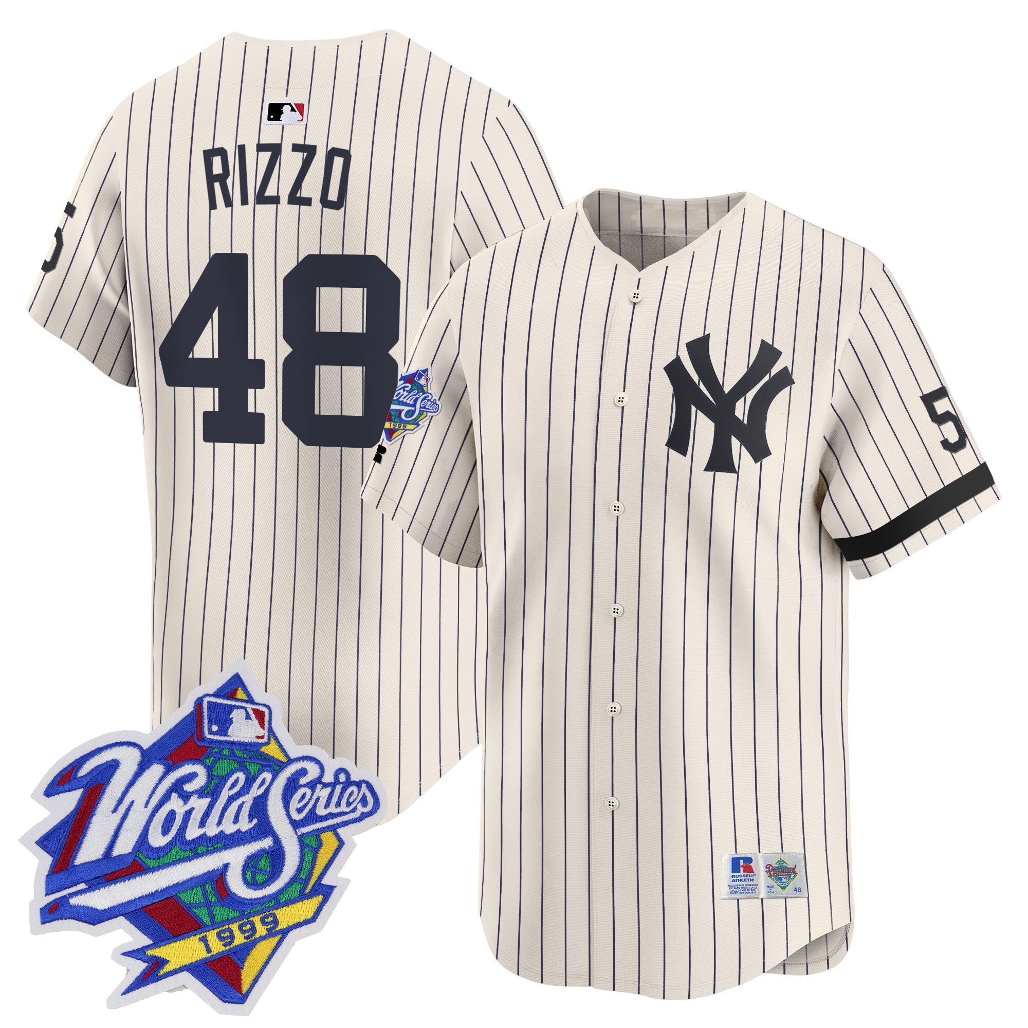 Men’s 1999 Throwback Joe DiMaggio Patch Vapor Premier Limited Jersey