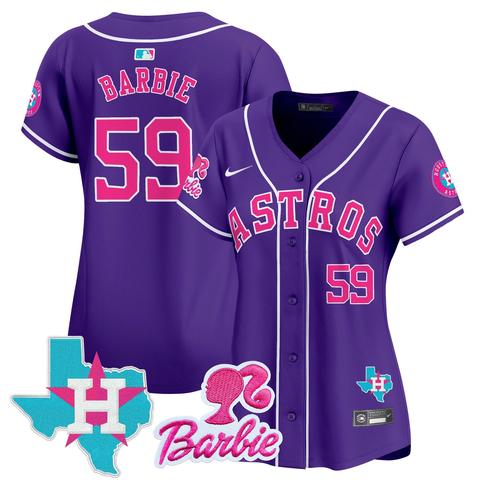Women’s Barbie Patch Vapor Premier Limited Jersey