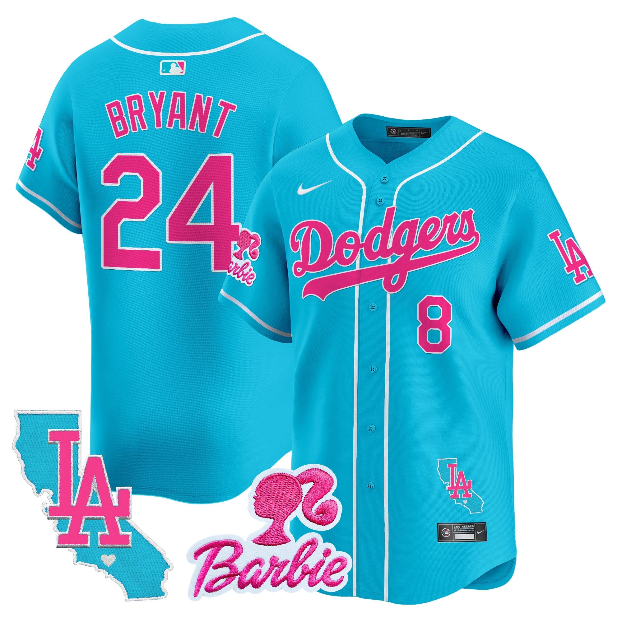 Unisex Barbie Patch Vapor Premier Limited Jersey