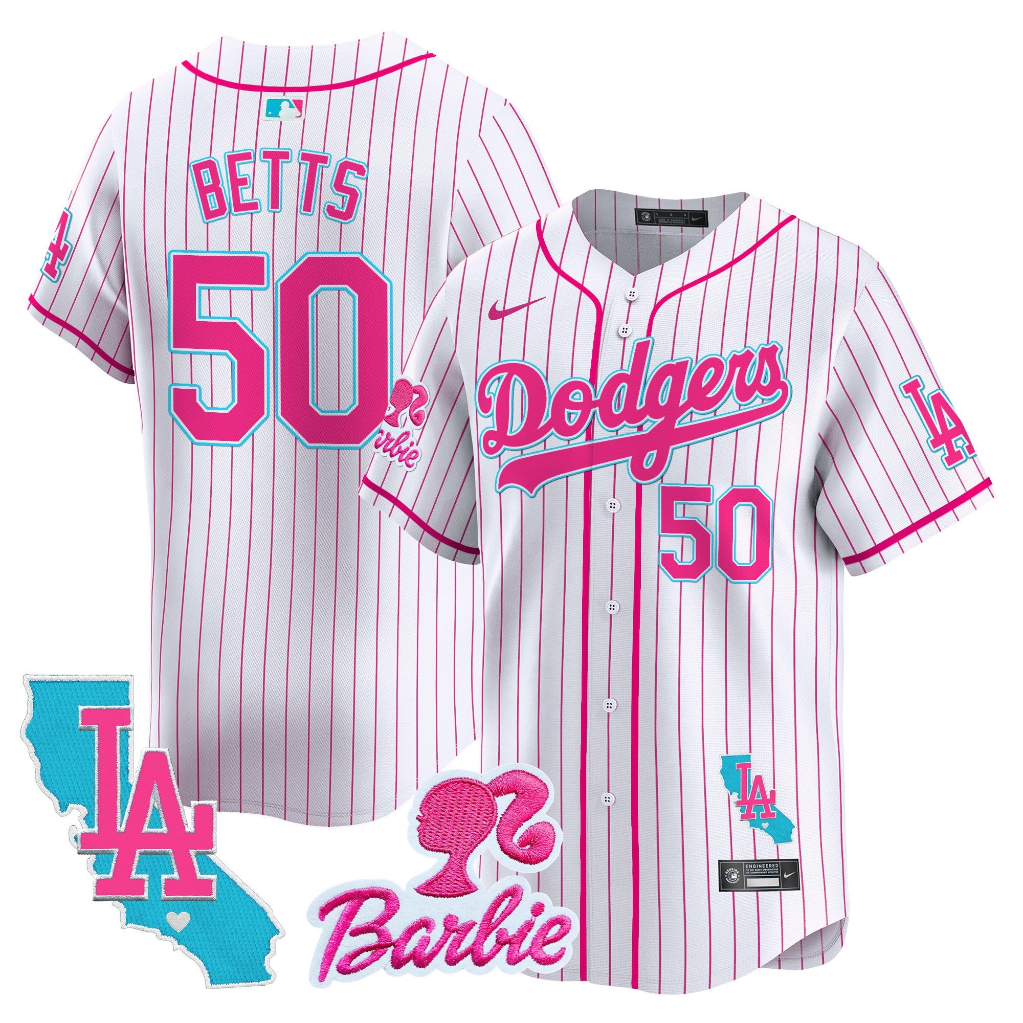Unisex Barbie Patch Vapor Premier Limited Jersey