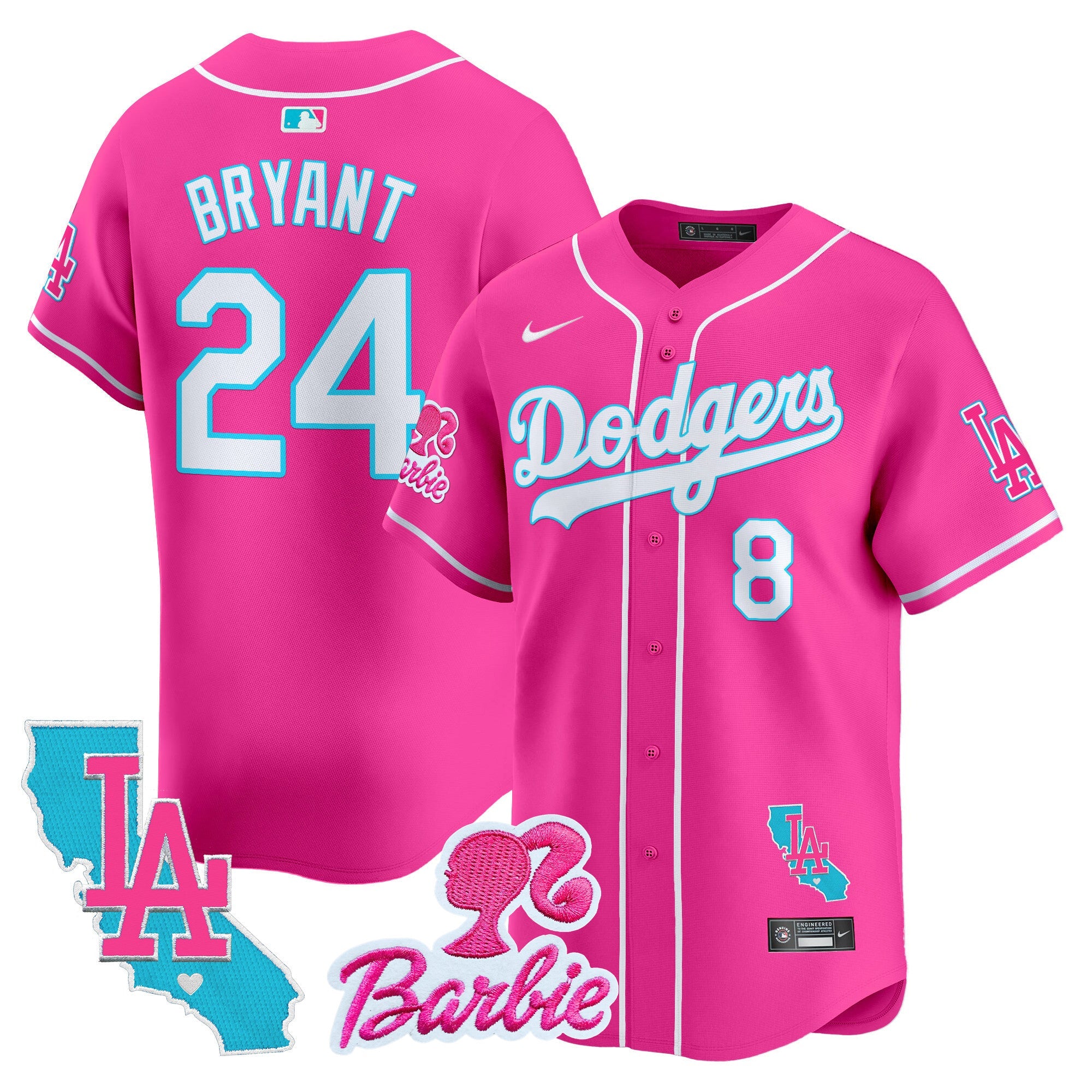 Unisex Barbie Patch Vapor Premier Limited Jersey