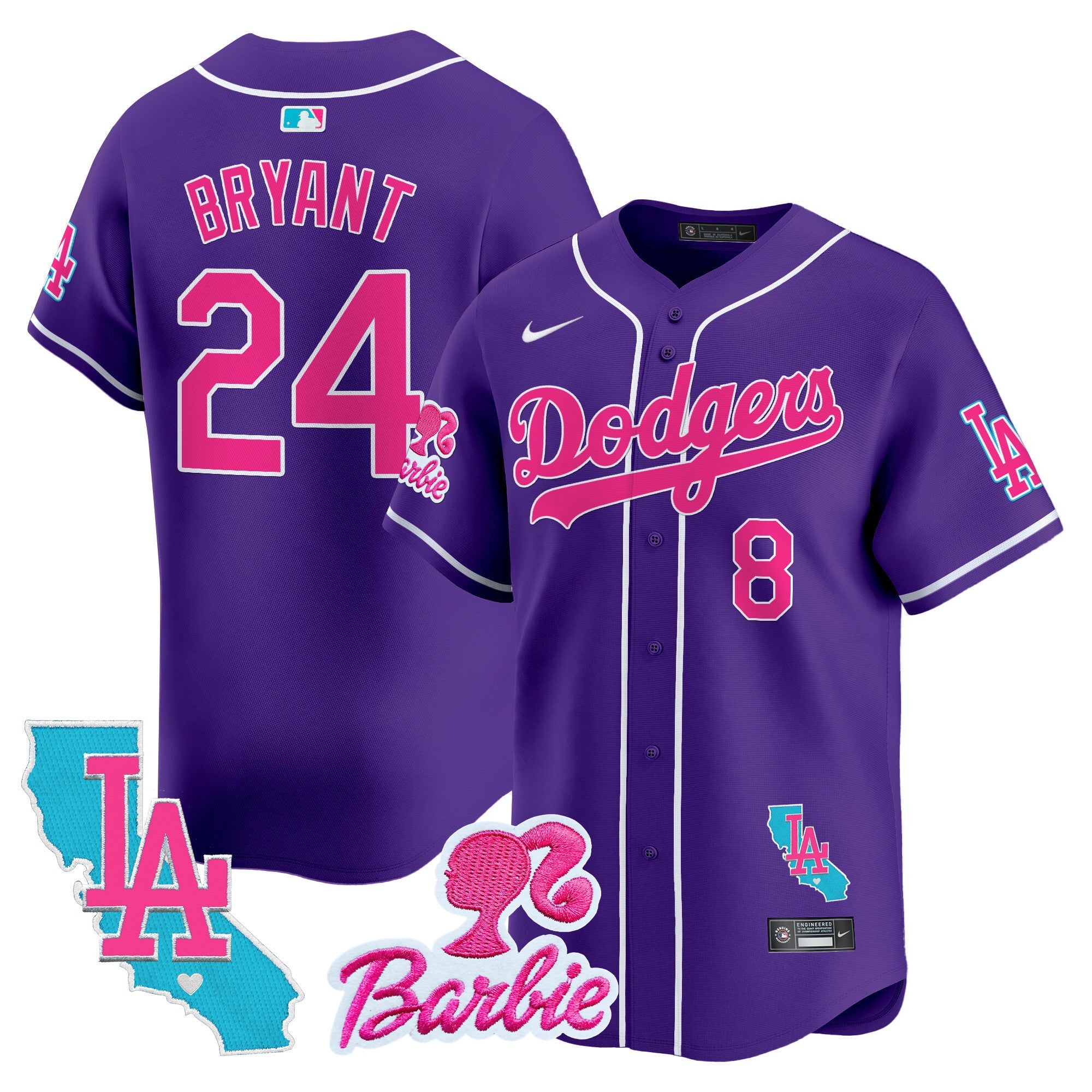 Unisex Barbie Patch Vapor Premier Limited Jersey