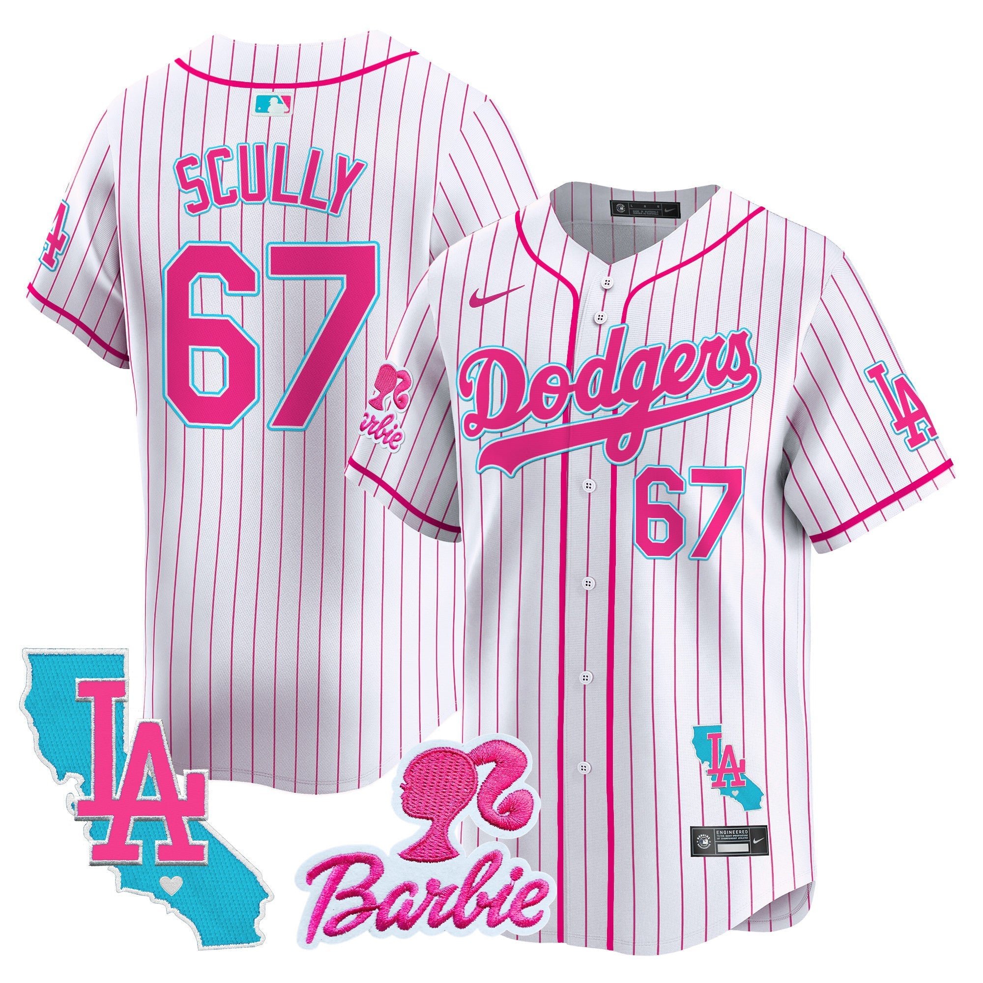 Unisex Barbie Patch Vapor Premier Limited Jersey