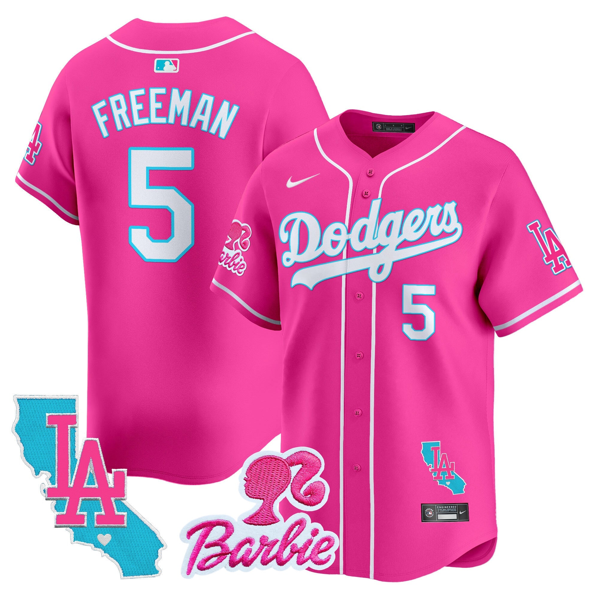Unisex Barbie Patch Vapor Premier Limited Jersey