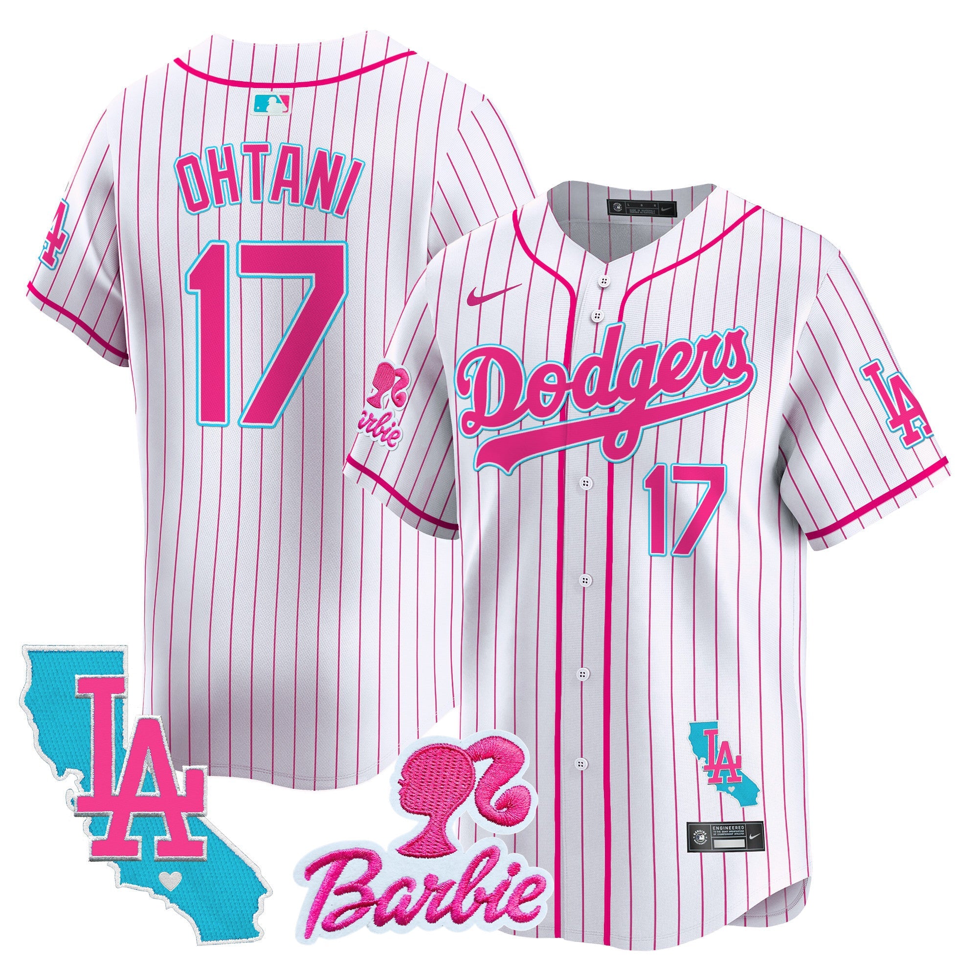 Unisex Barbie Patch Vapor Premier Limited Jersey
