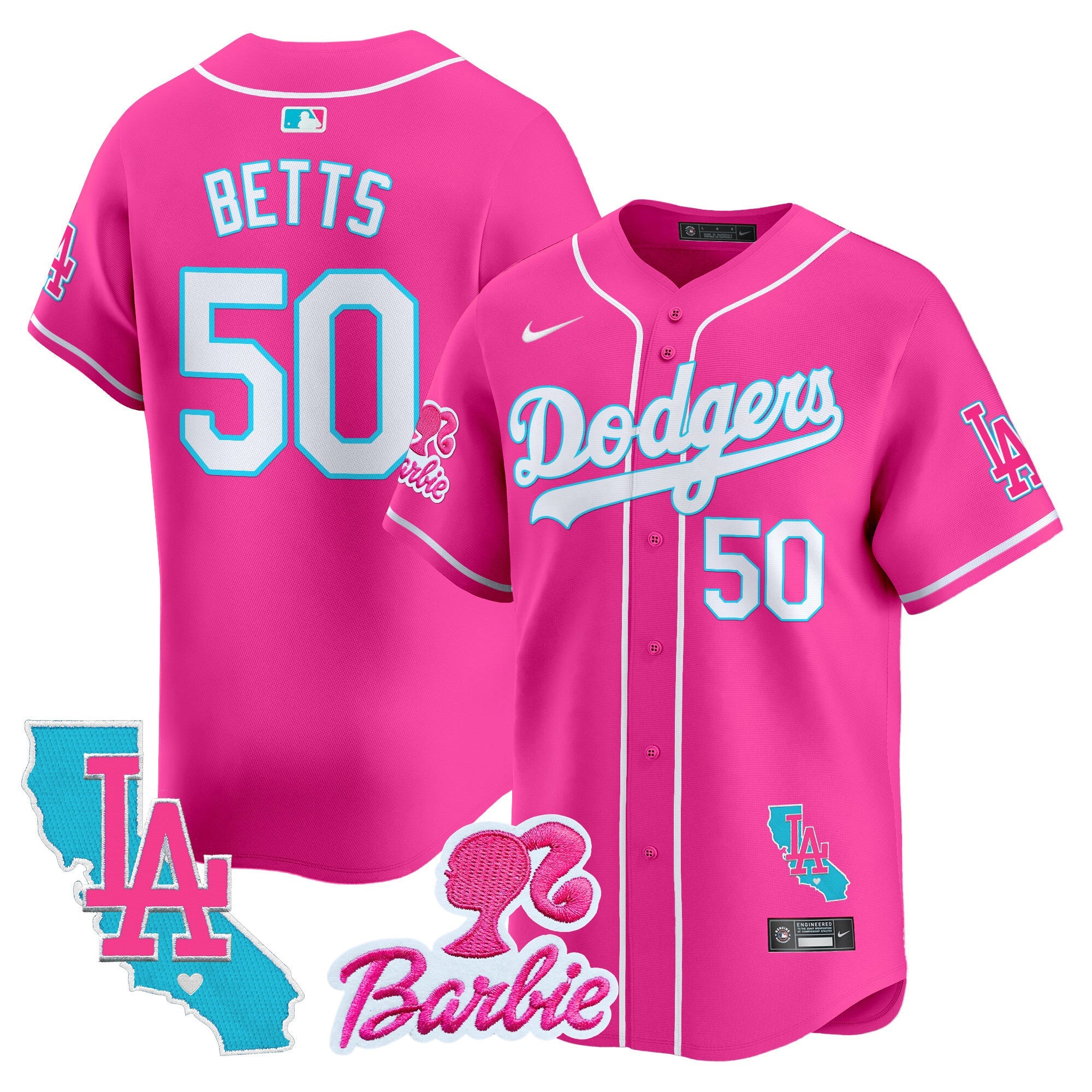 Unisex Barbie Patch Vapor Premier Limited Jersey