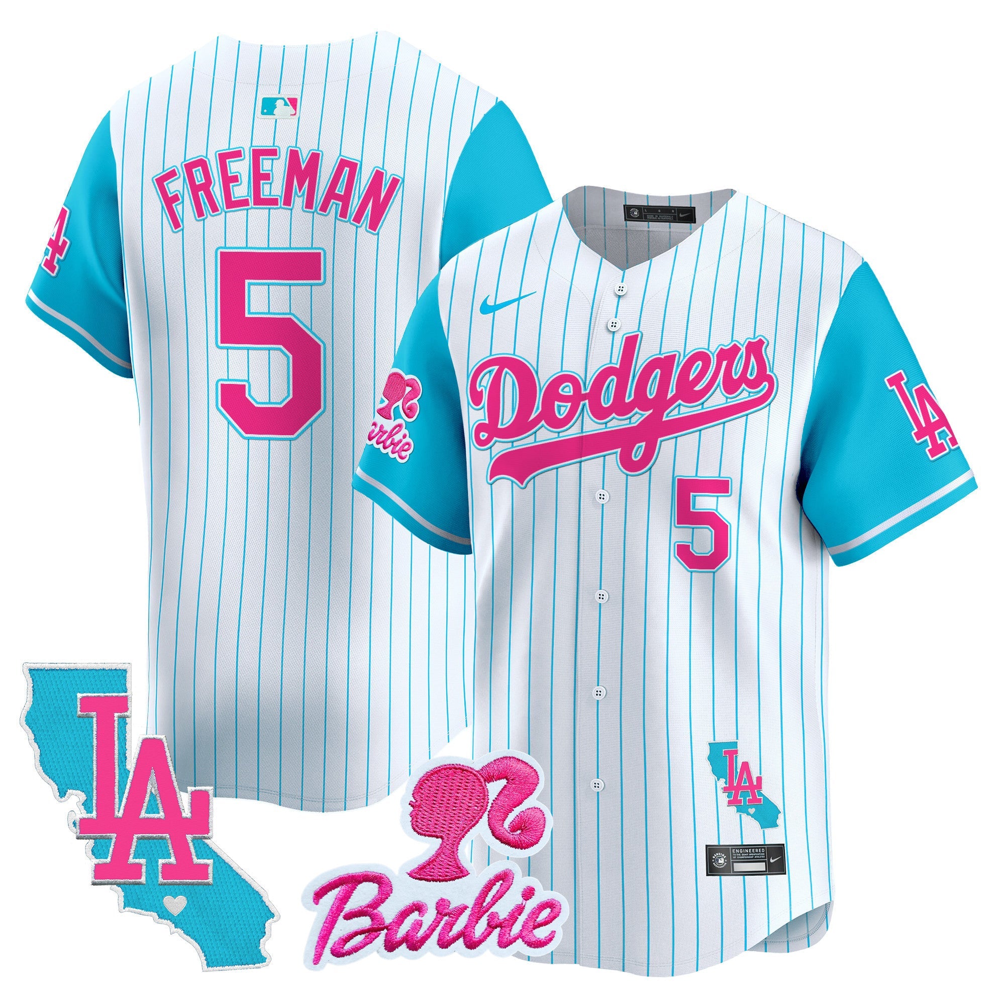 Unisex Barbie Patch Vapor Premier Limited Jersey