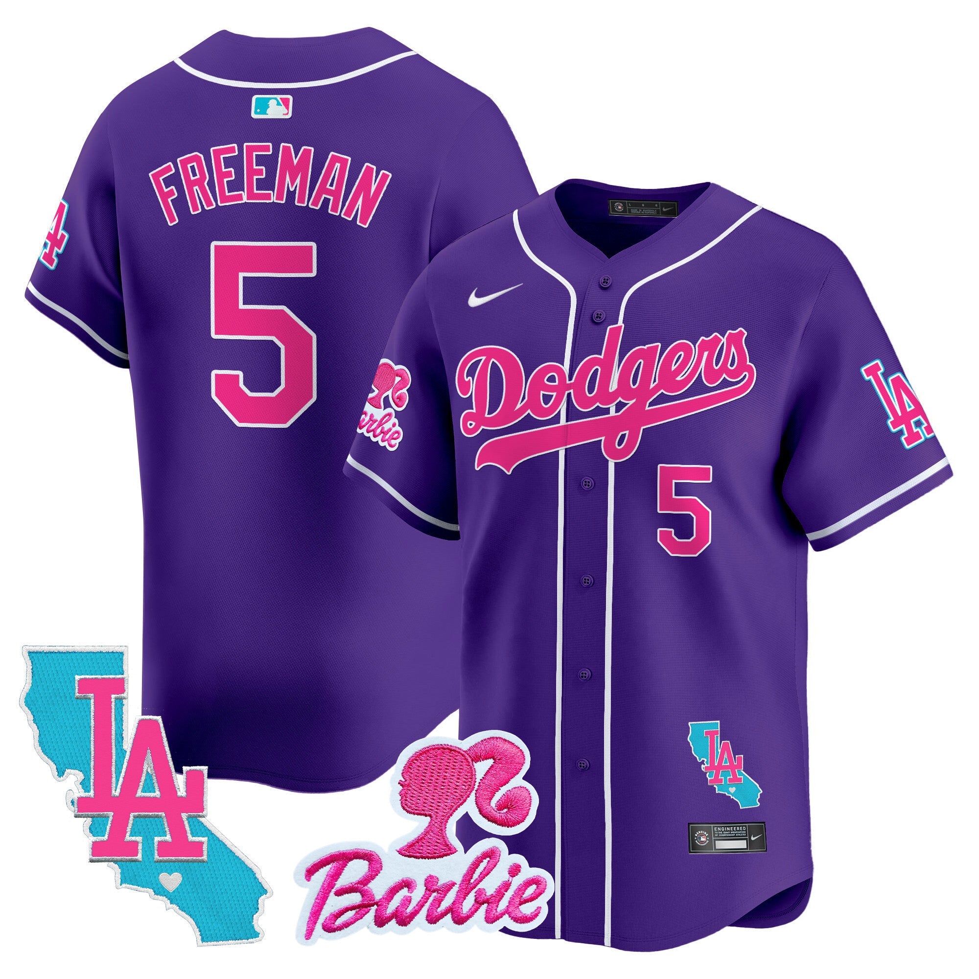 Unisex Barbie Patch Vapor Premier Limited Jersey