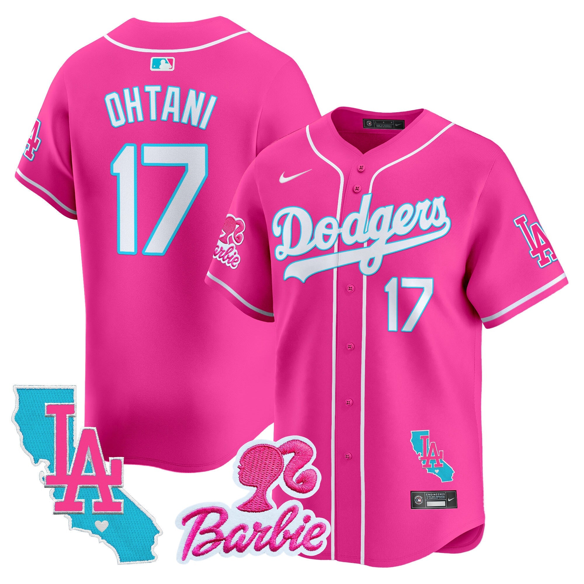 Unisex Barbie Patch Vapor Premier Limited Jersey