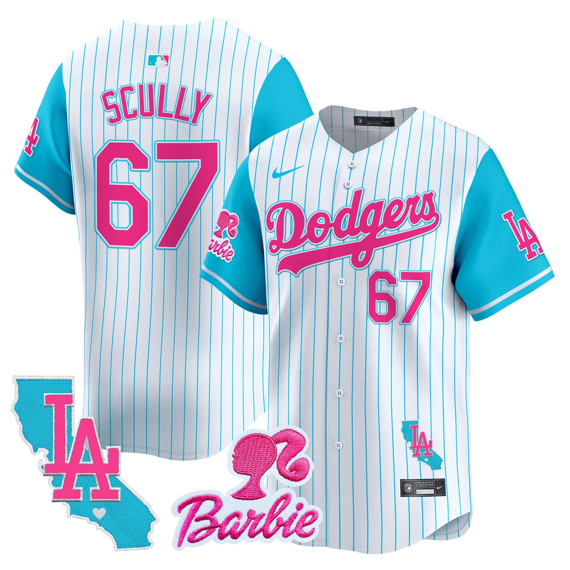 Unisex Barbie Patch Vapor Premier Limited Jersey