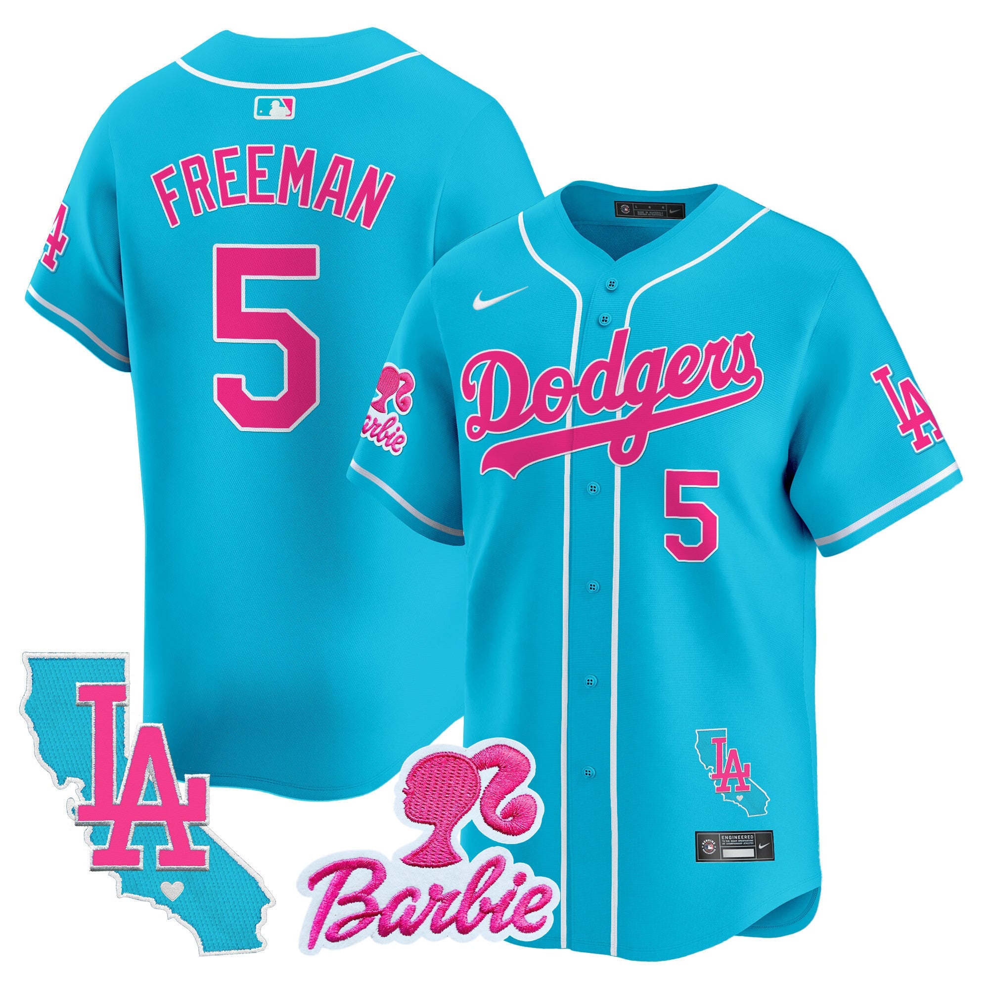 Unisex Barbie Patch Vapor Premier Limited Jersey