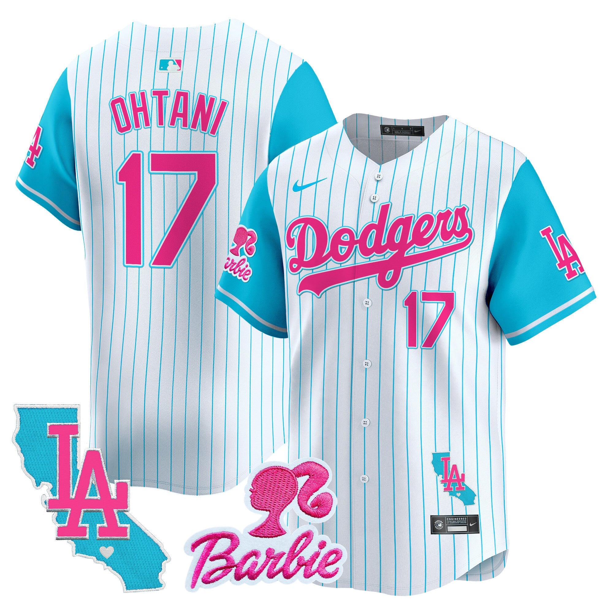 Unisex Barbie Patch Vapor Premier Limited Jersey